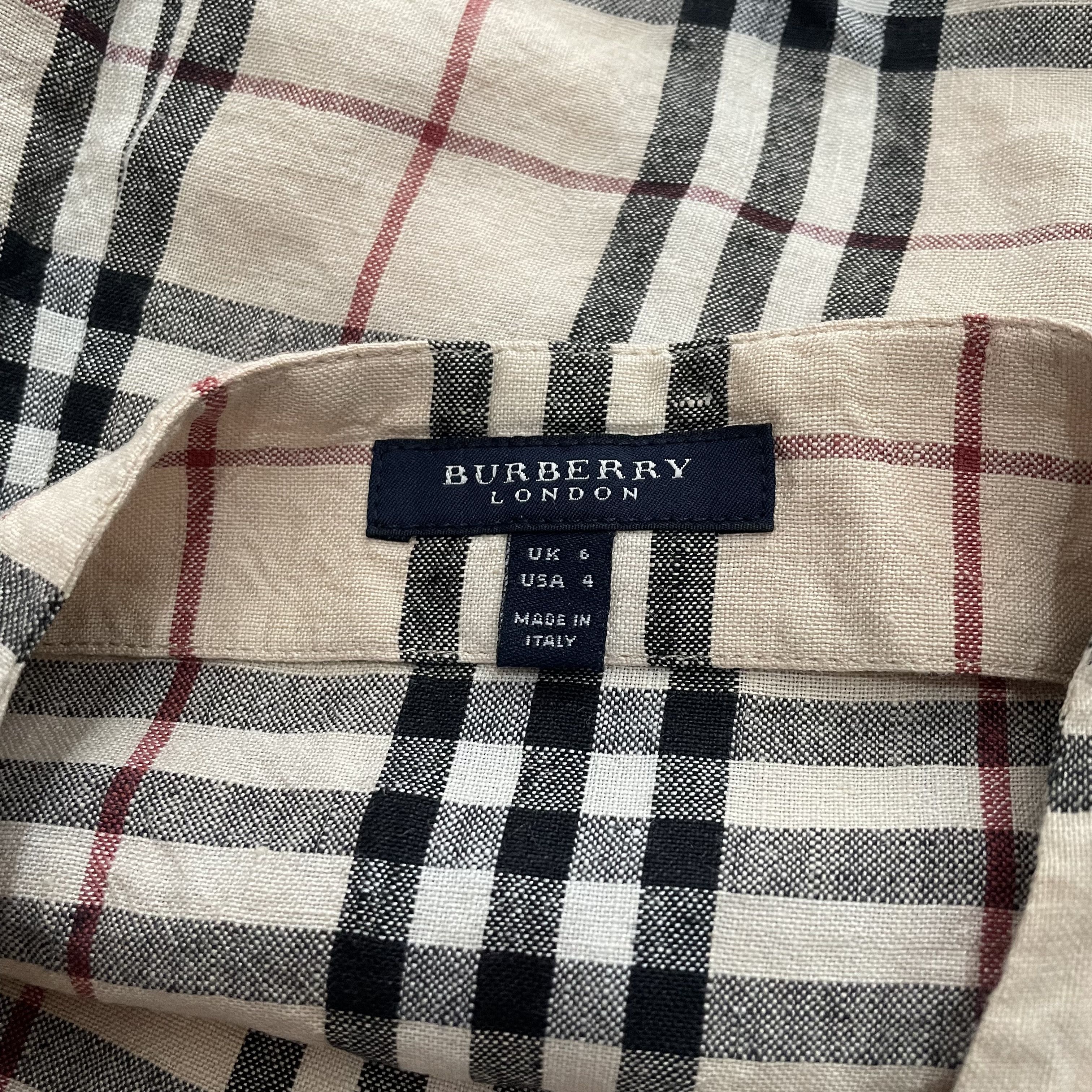 Burberry Burberry Nova Check Dress Size S / US 4 / IT 40 - 3 Thumbnail