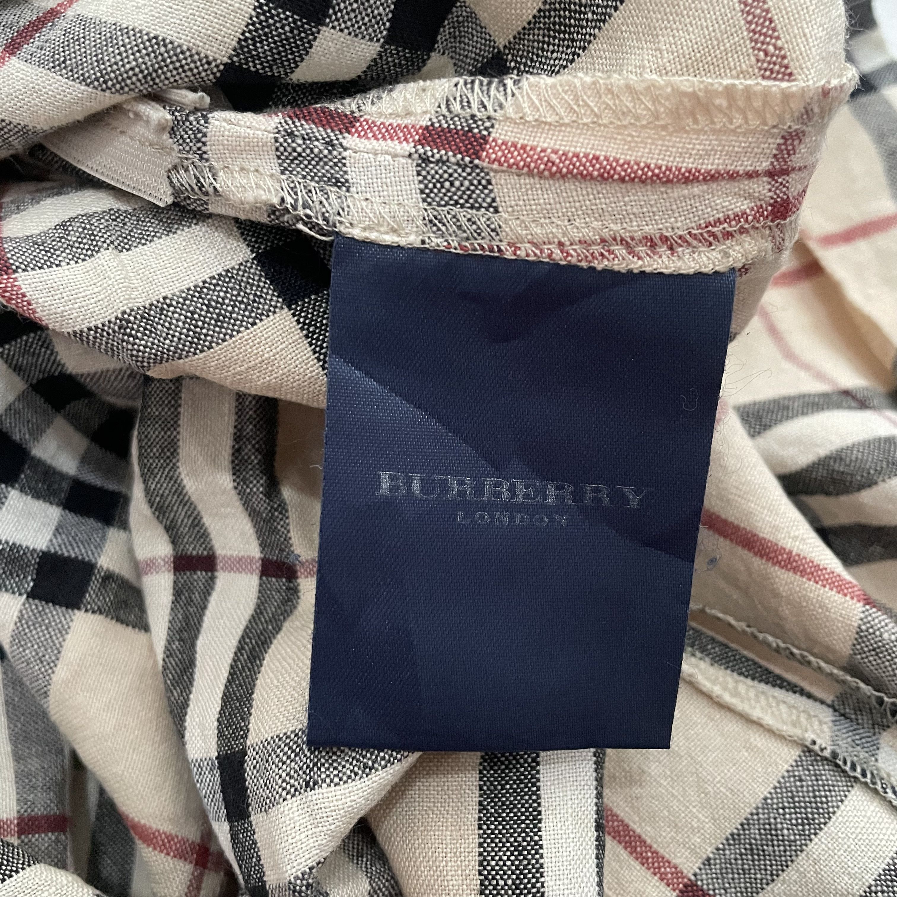Burberry Burberry Nova Check Dress Size S / US 4 / IT 40 - 4 Thumbnail