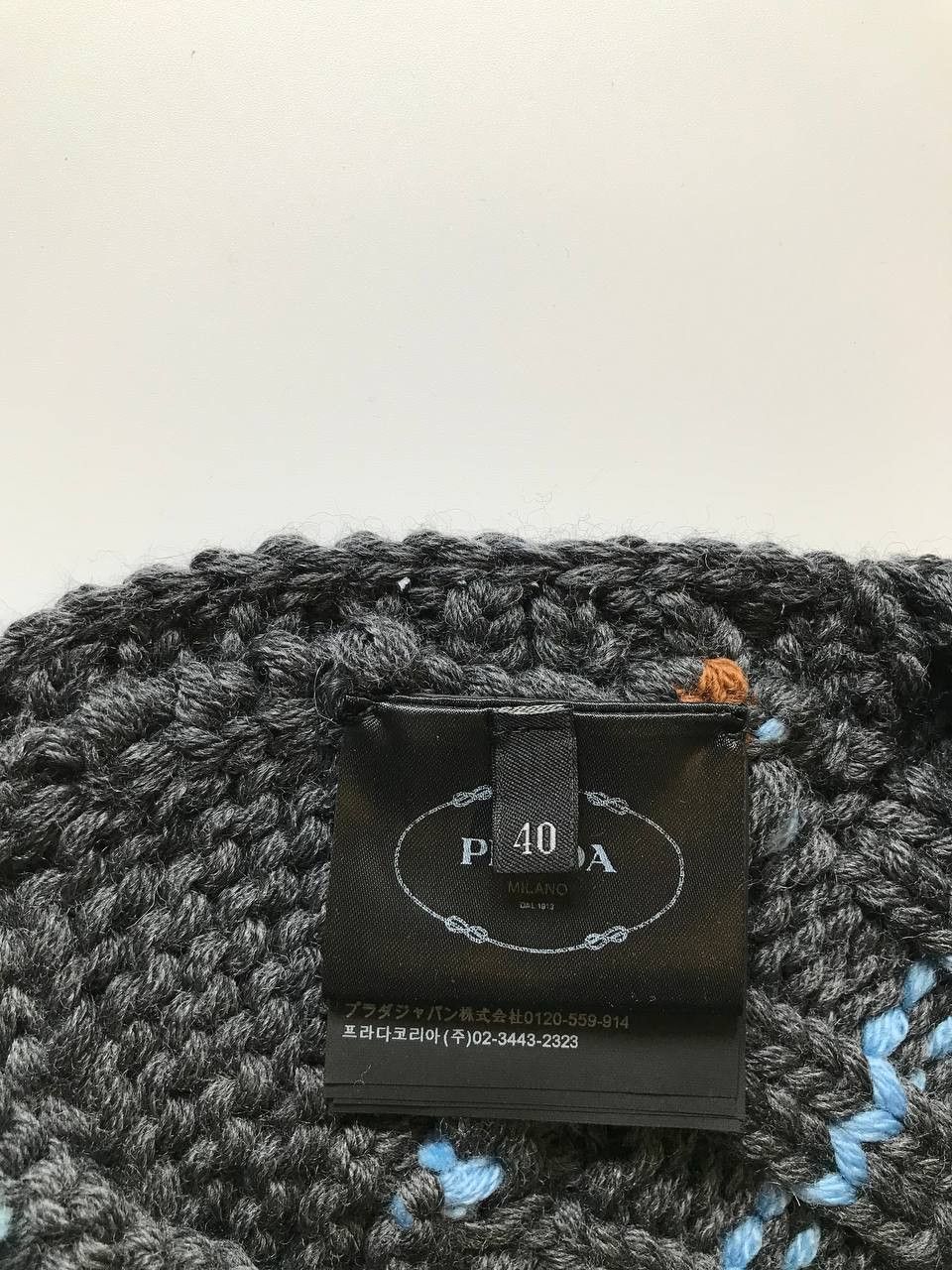 Prada Prada Wool Bra Top FW17 (0363) Size S / US 4 / IT 40 - 11 Thumbnail
