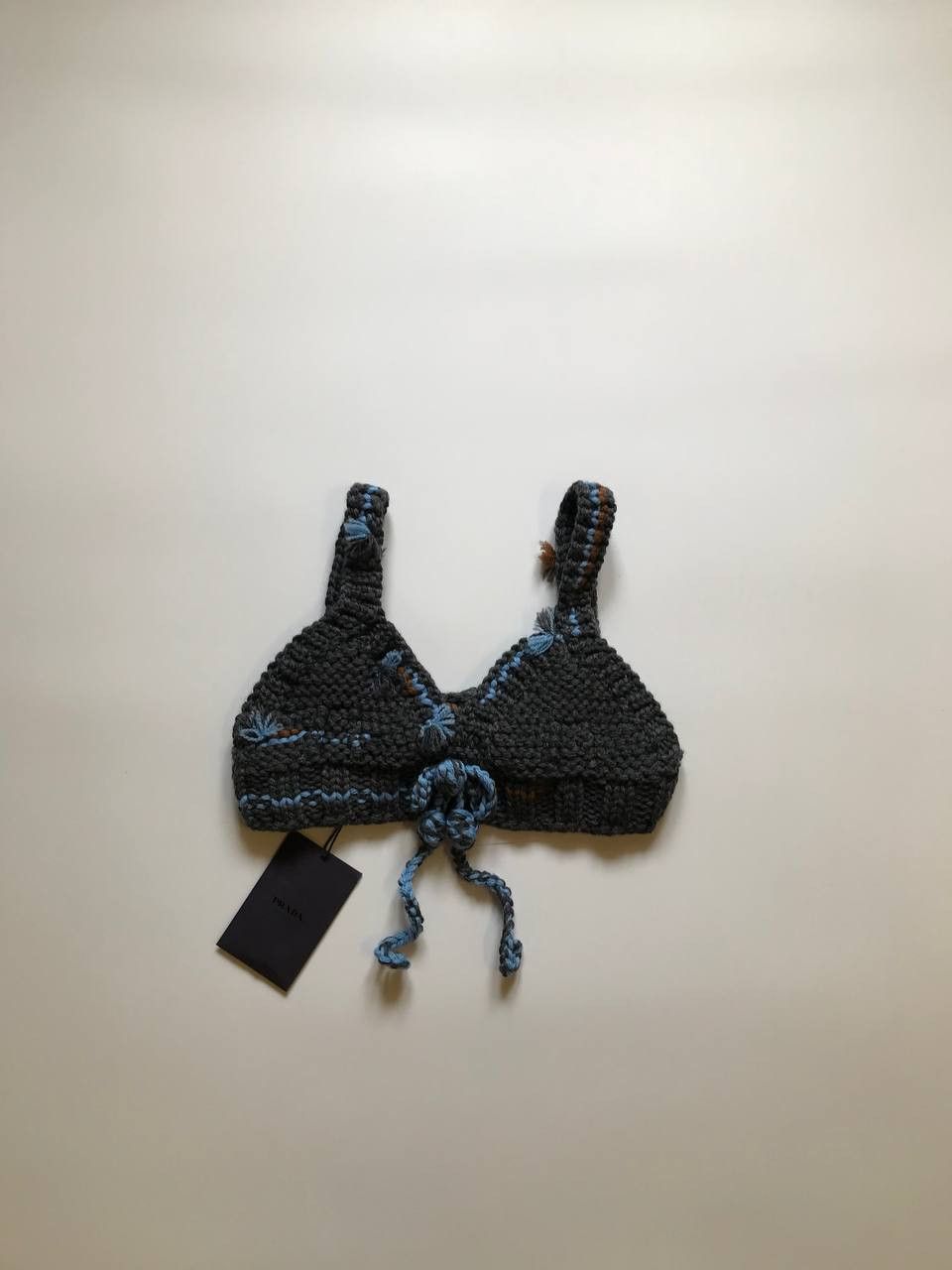 Prada Prada Wool Bra Top FW17 (0363) Size S / US 4 / IT 40 - 2 Thumbnail