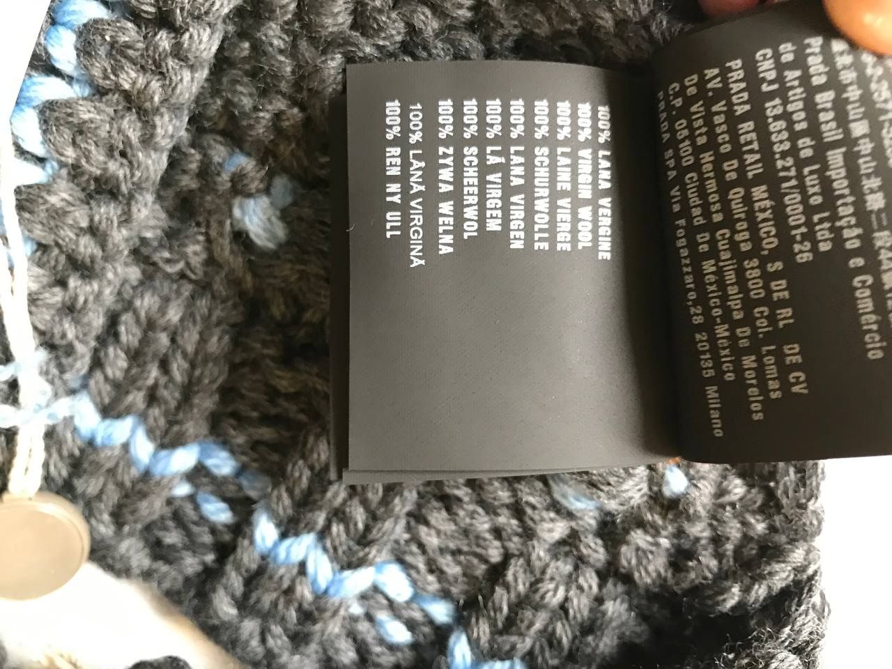 Prada Prada Wool Bra Top FW17 (0363) Size S / US 4 / IT 40 - 8 Thumbnail