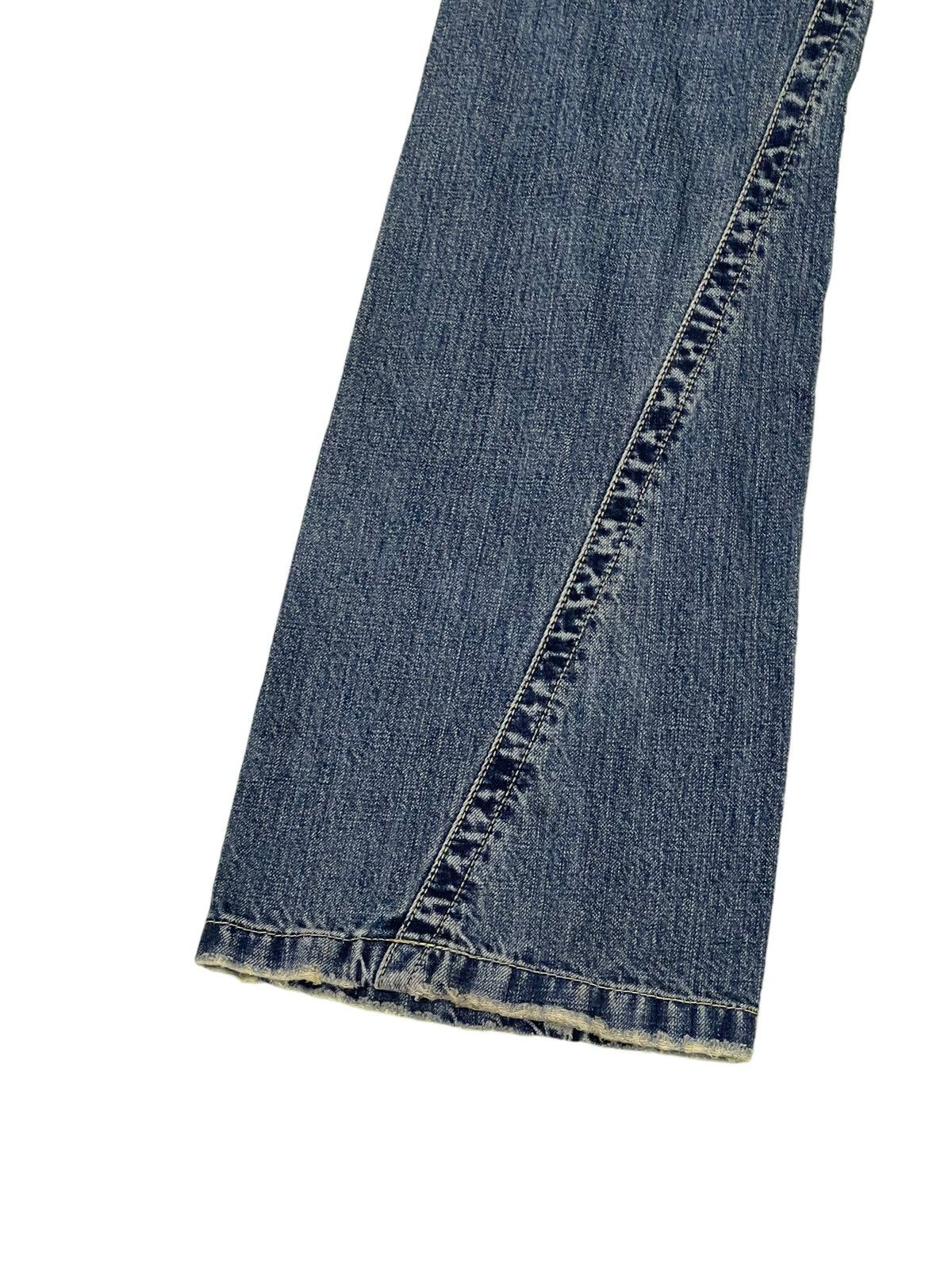 Tornado Mart Flare Jeans Tornado Mart Gothic Distress Boot Cut Denim 4🟦9 Size US 32 / EU 48 - 16 Thumbnail