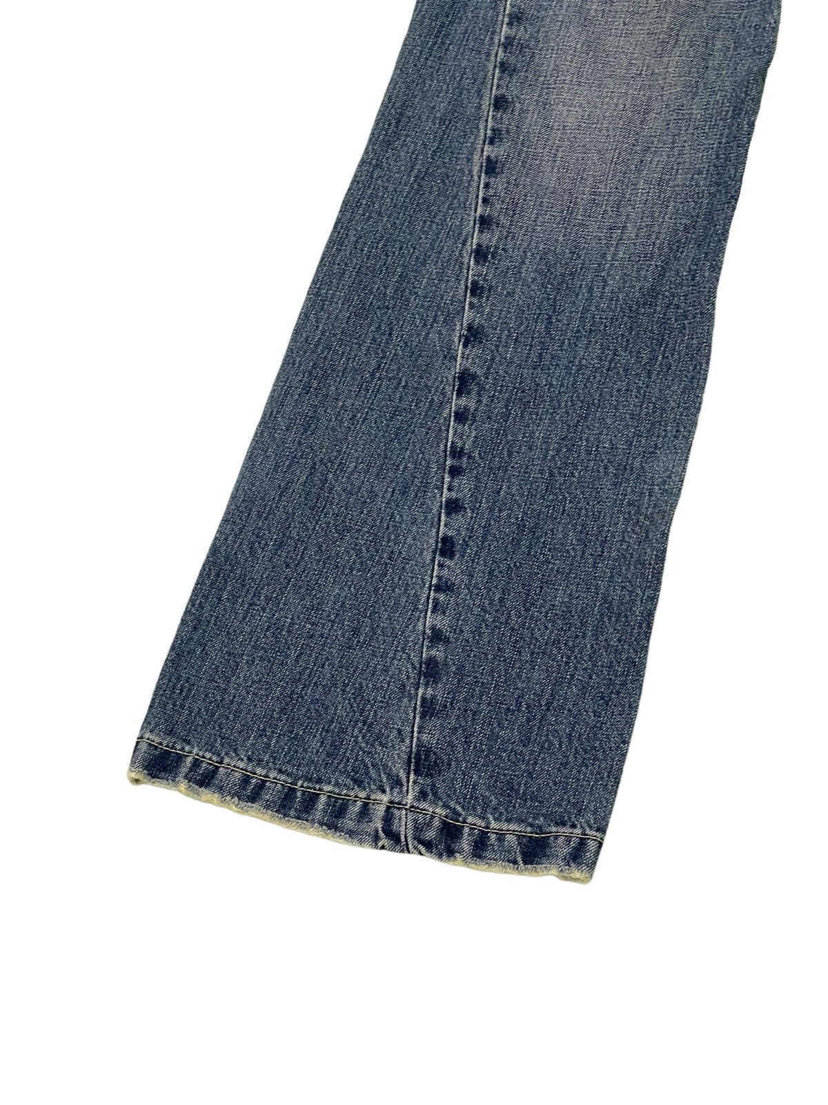 Tornado Mart Flare Jeans Tornado Mart Gothic Distress Boot Cut Denim 4🟦9 Size US 32 / EU 48 - 5 Thumbnail