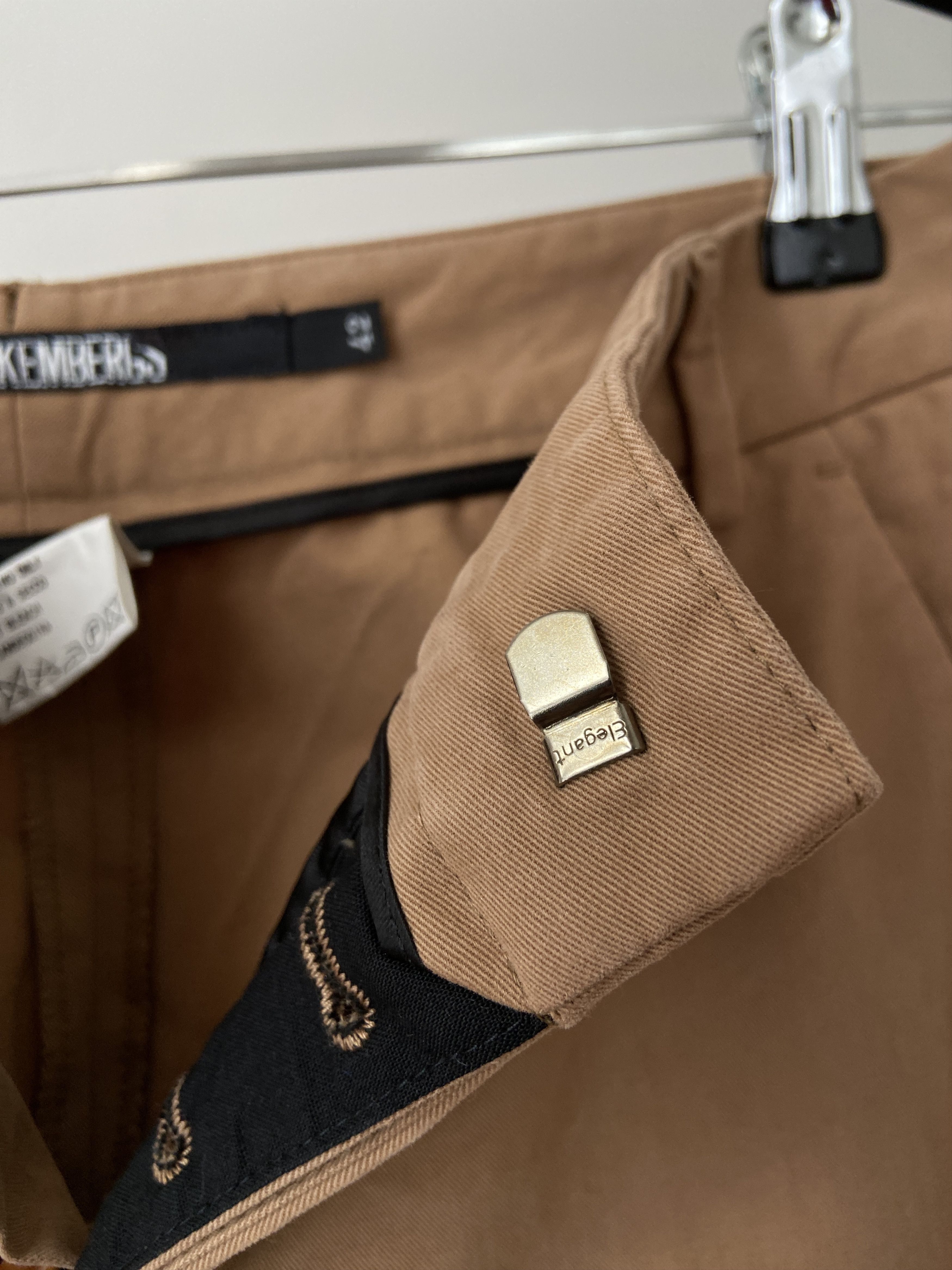 Dirk Bikkembergs Dirk Bikkembergs Archive beige pants Size 28" / US 6 / IT 42 - 6 Thumbnail