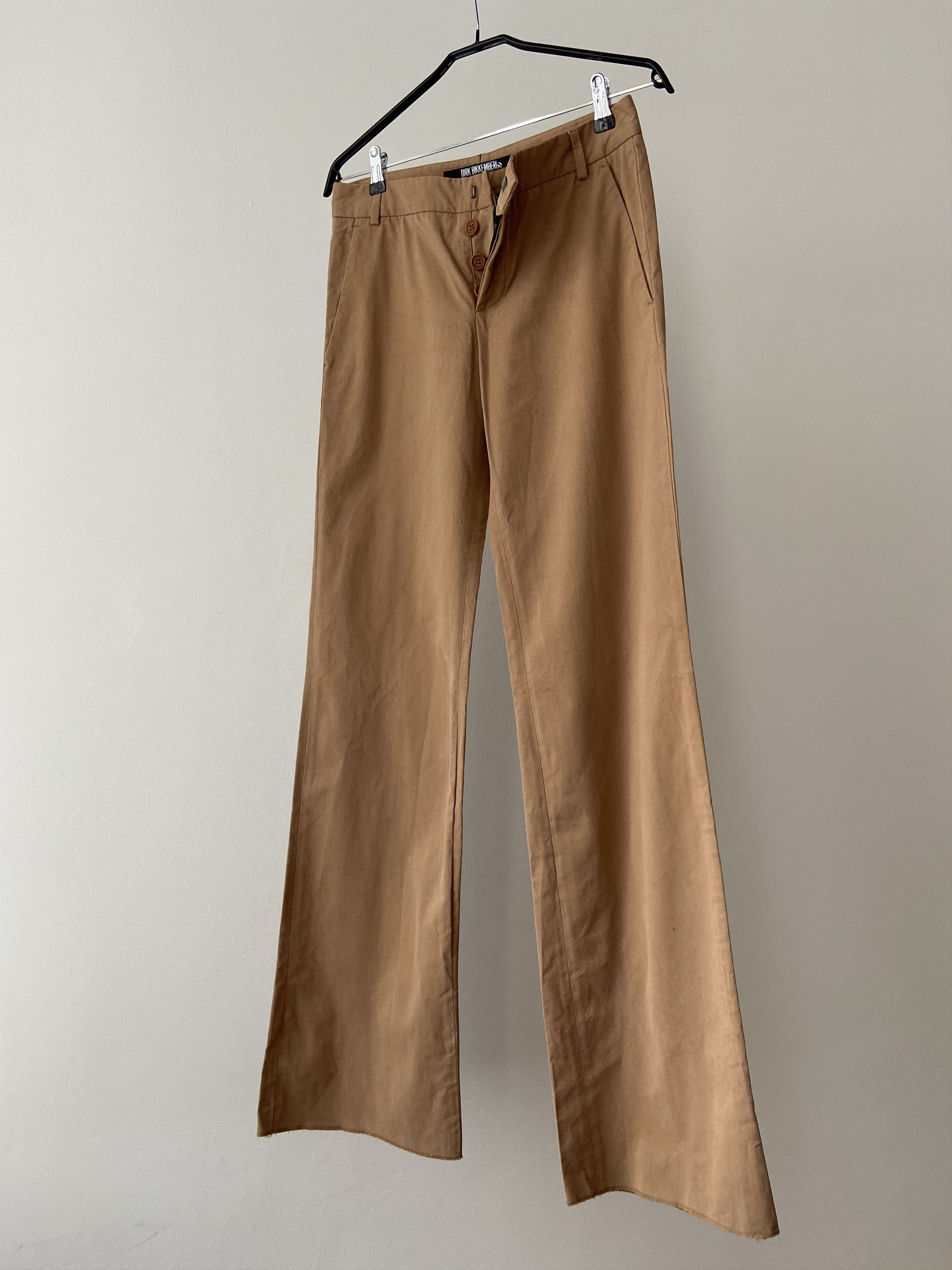 Dirk Bikkembergs Dirk Bikkembergs Archive beige pants Size 28" / US 6 / IT 42 - 2 Thumbnail