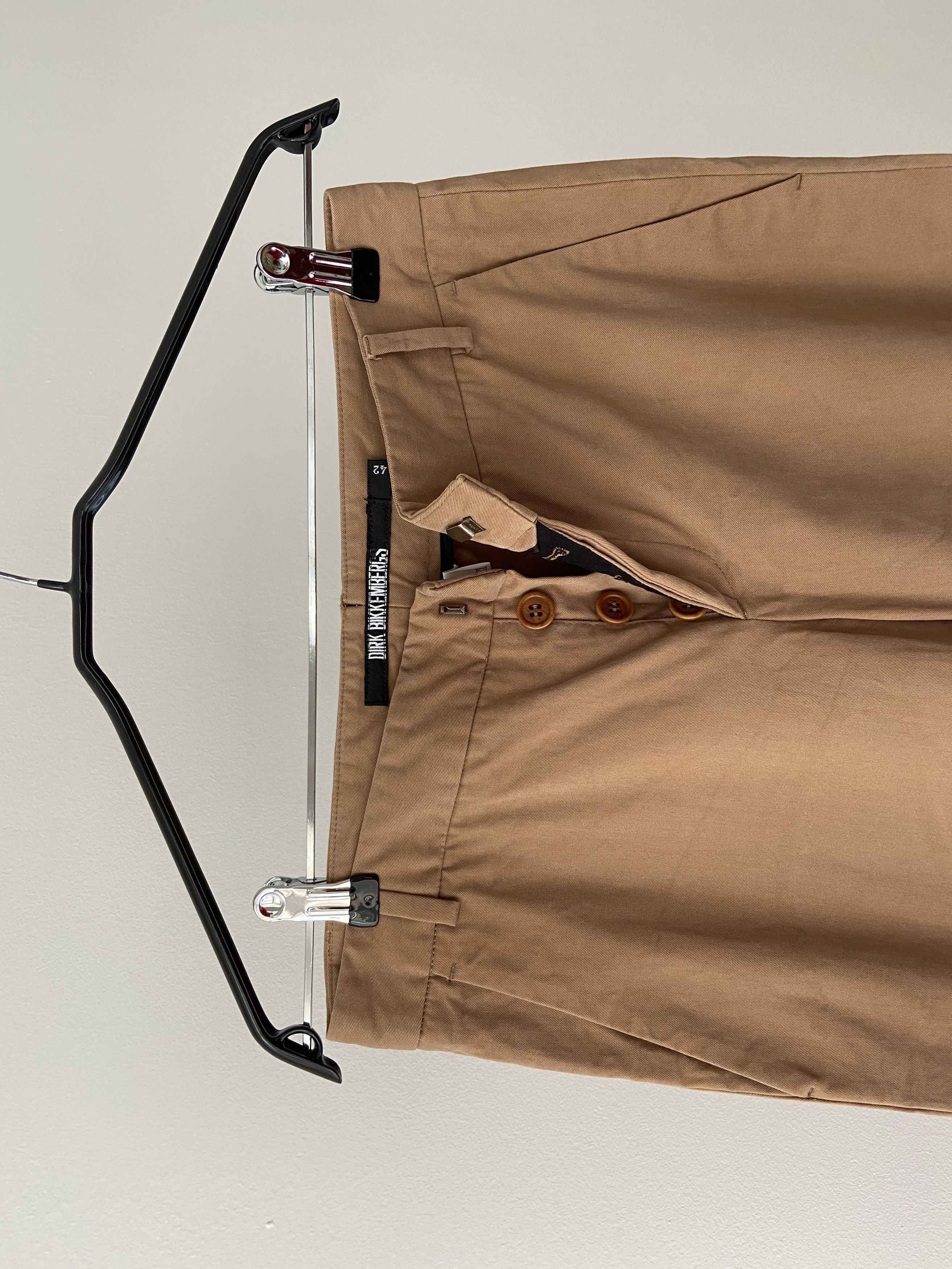 Dirk Bikkembergs Dirk Bikkembergs Archive beige pants Size 28" / US 6 / IT 42 - 4 Thumbnail