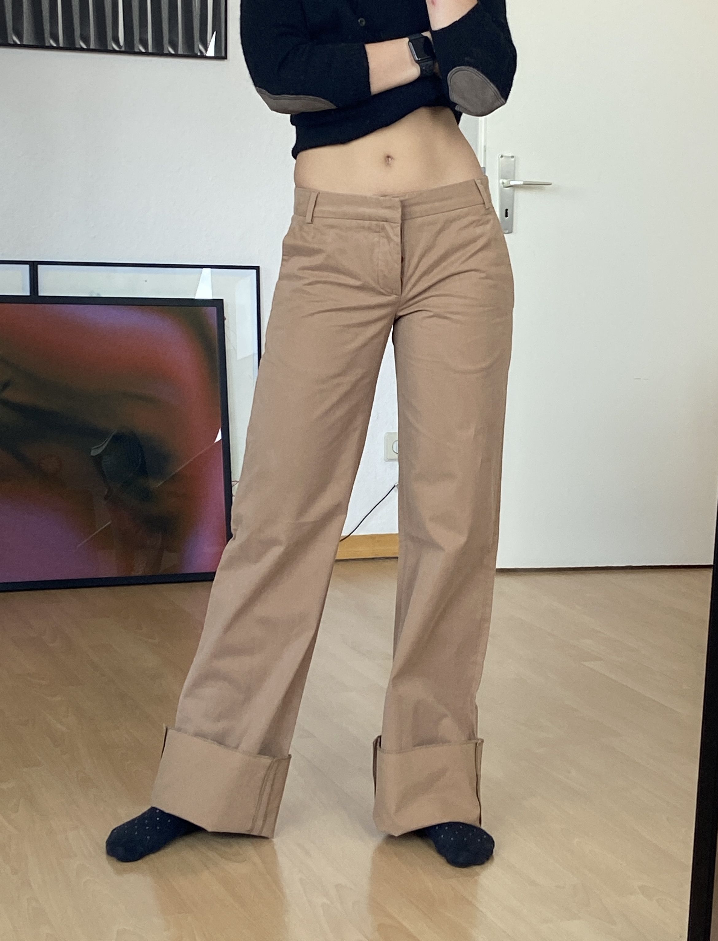 Dirk Bikkembergs Dirk Bikkembergs Archive beige pants Size 28" / US 6 / IT 42 - 3 Thumbnail