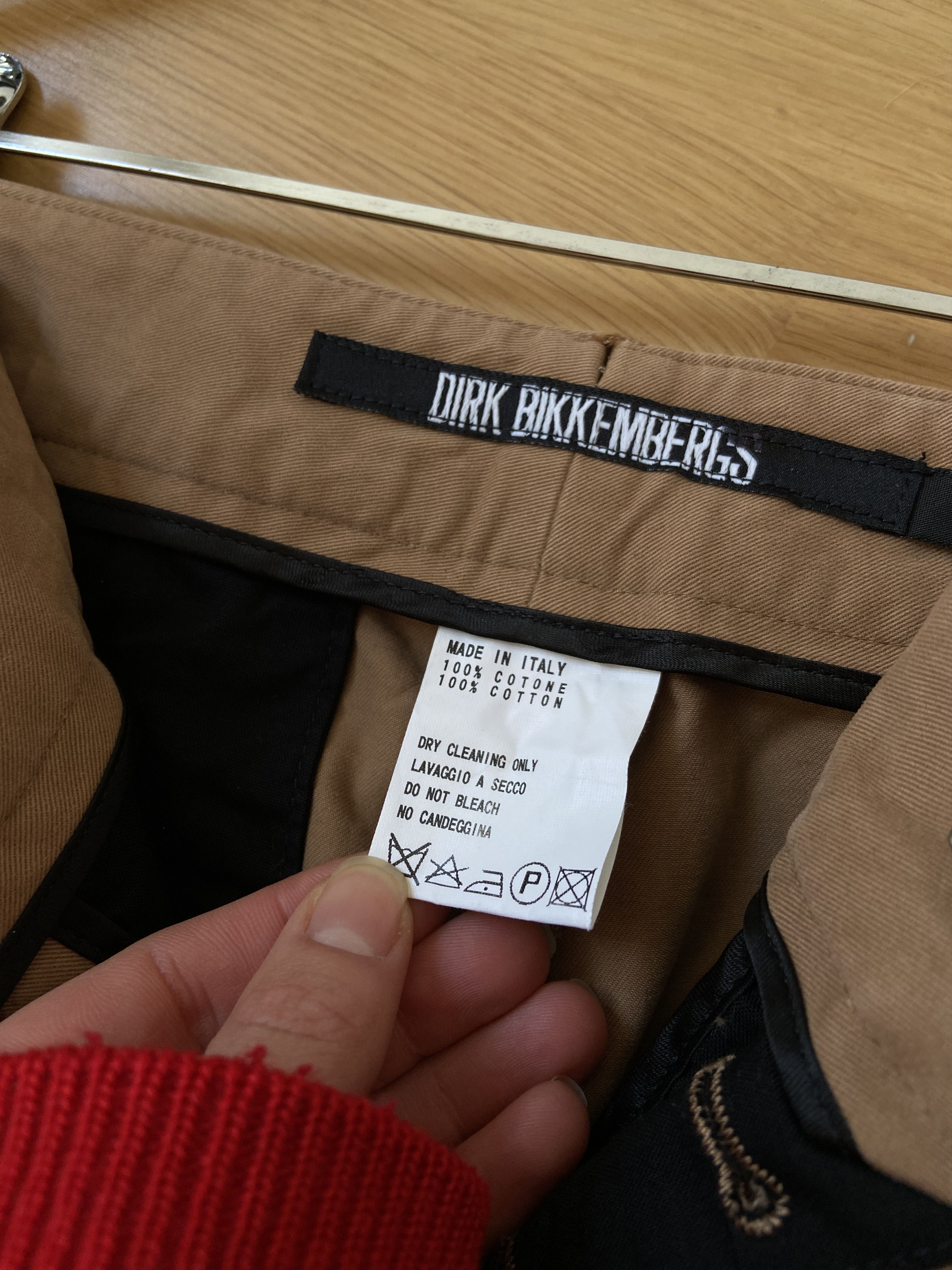 Dirk Bikkembergs Dirk Bikkembergs Archive beige pants Size 28" / US 6 / IT 42 - 5 Thumbnail