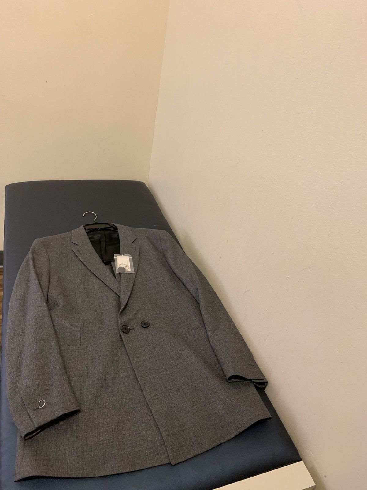 Alyx Long Classic Wool Blazer in Grey Size US L / EU 52-54 / 3 - 1 Thumbnail