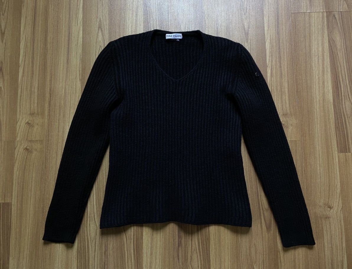 Vintage Vintage Archive Stone Island Wool Sweater Dupe CP Company Size US S / EU 44-46 / 1 - 1 Thumbnail