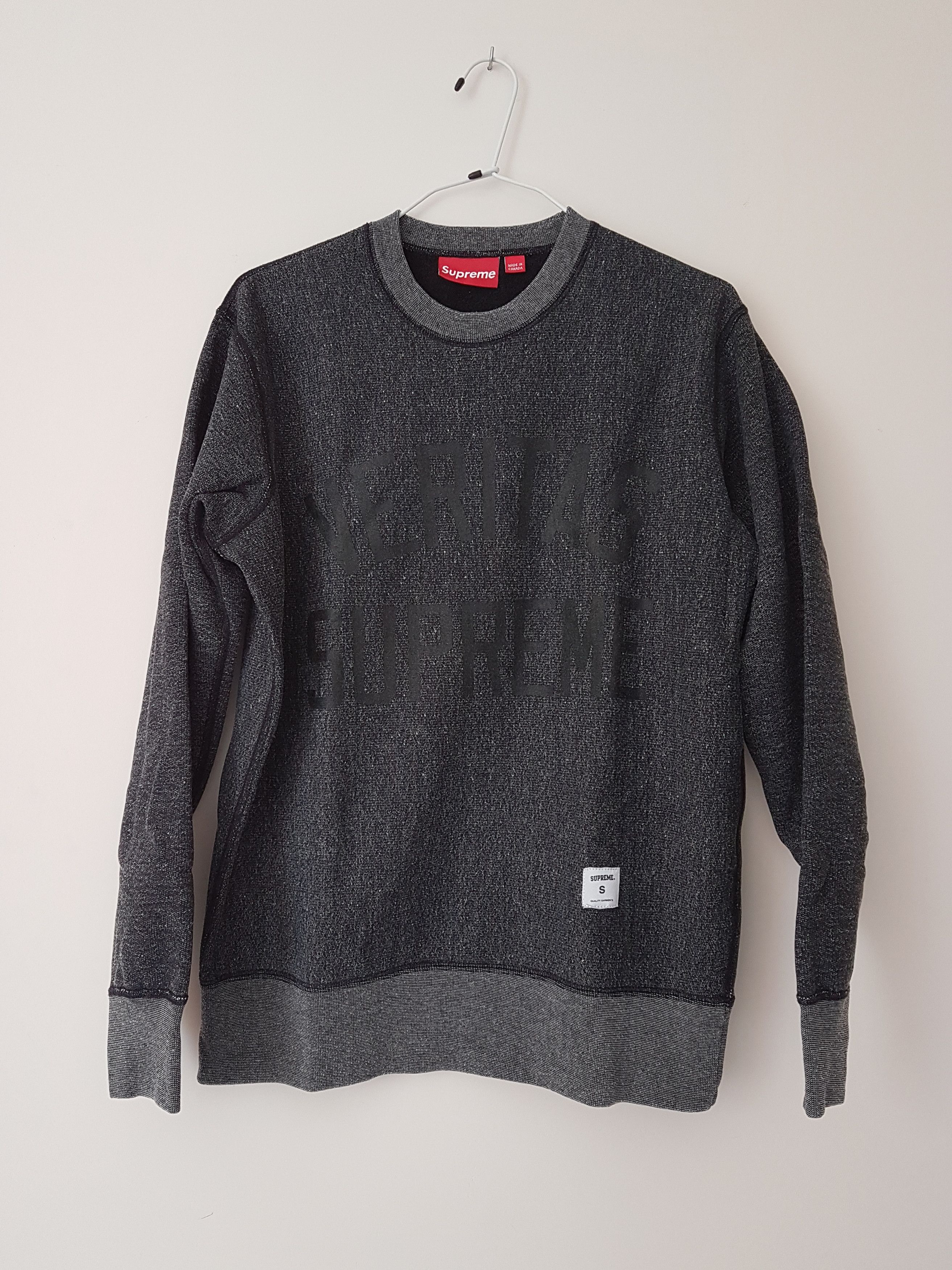 Supreme Supreme Crest Crewneck | Grailed