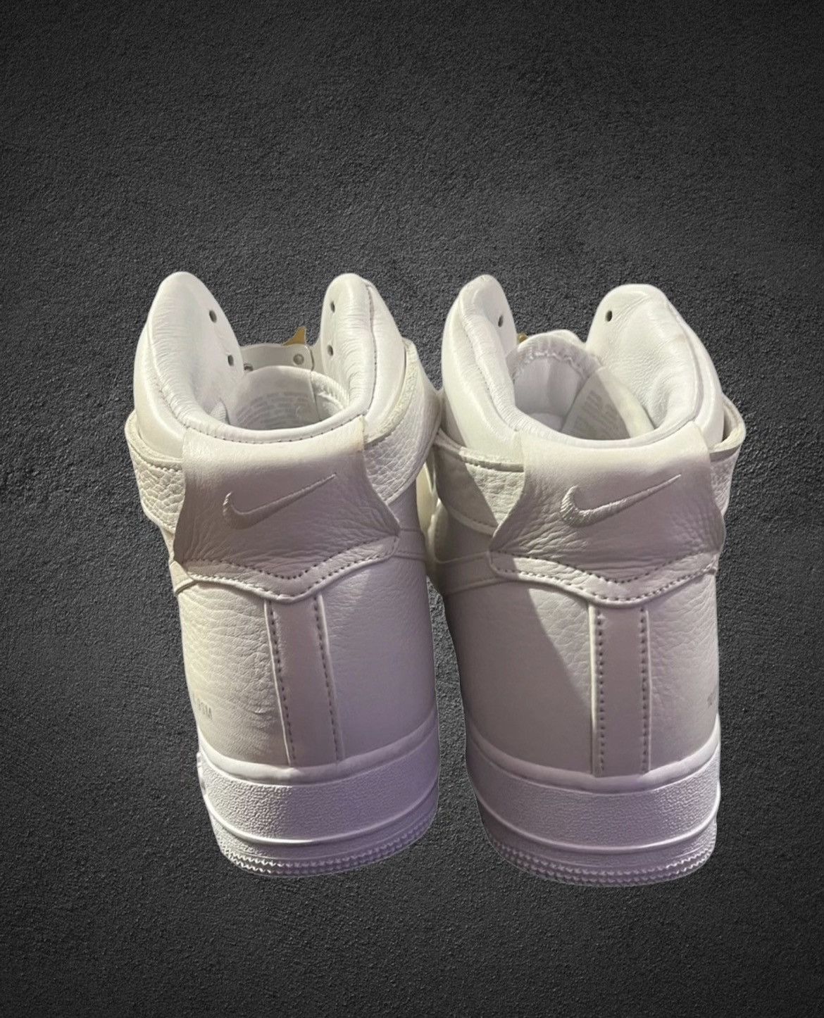 image of 1017 Alyx 9Sm x Nike Alyx X Nike Air Force 1 Hi White Shoes, Men's (Size 11.5)
