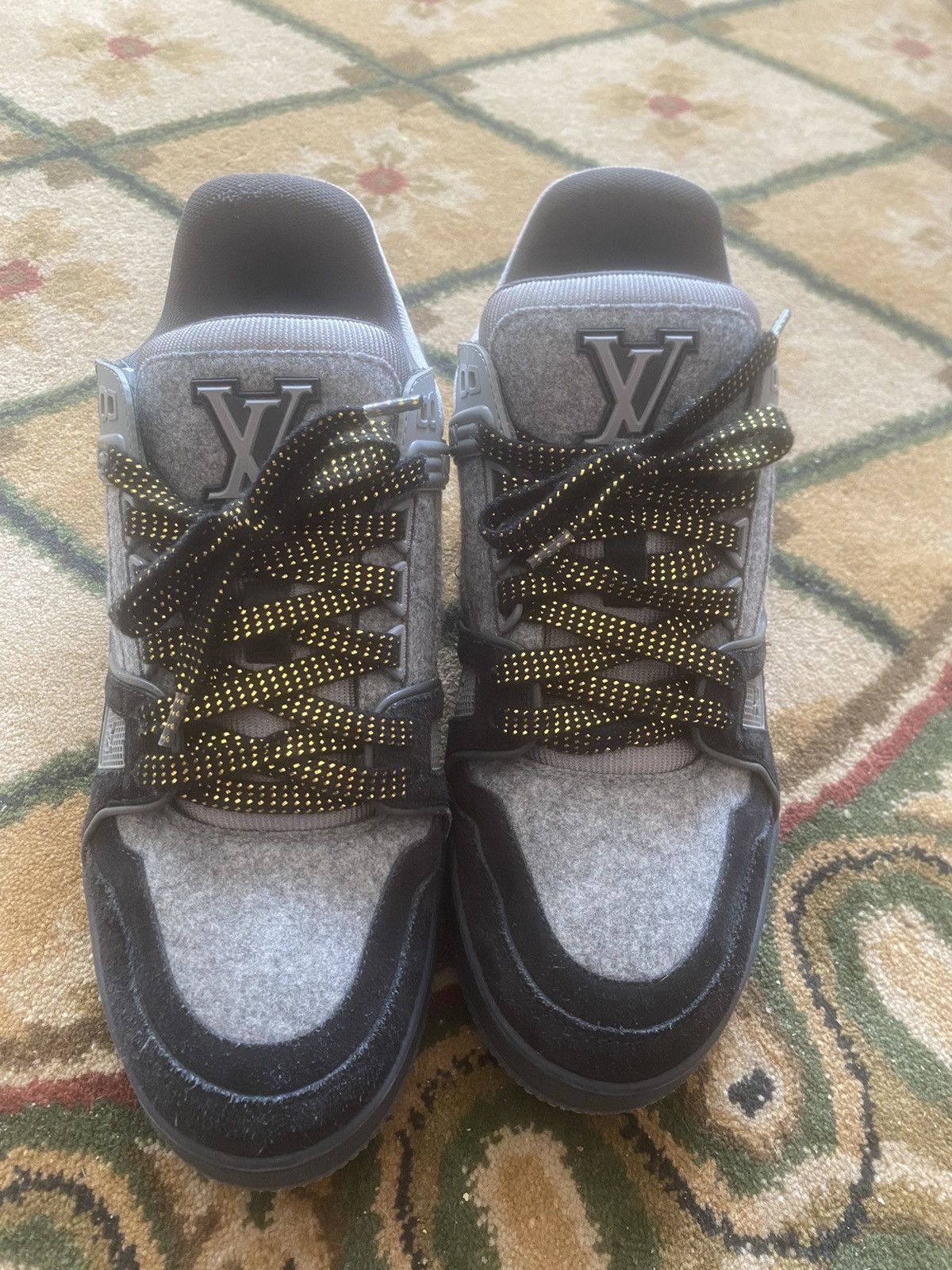 Louis Vuitton × Virgil Abloh Louis Vuitton trainers smoke grey Size US 8 / EU 41 - 1 Thumbnail