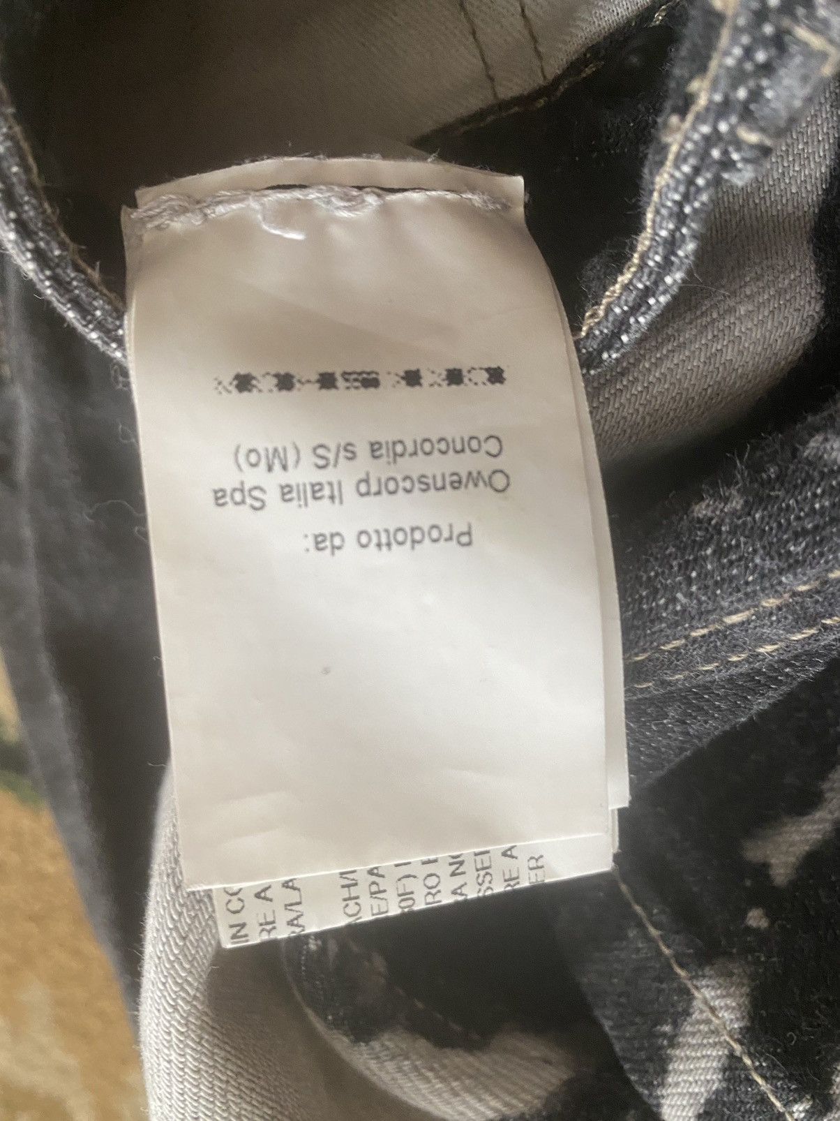 Rick Owens × Rick Owens Drkshdw Rick Owens Bleach Vomit Detroit Denim Size US 28 / EU 44 - 8 Thumbnail