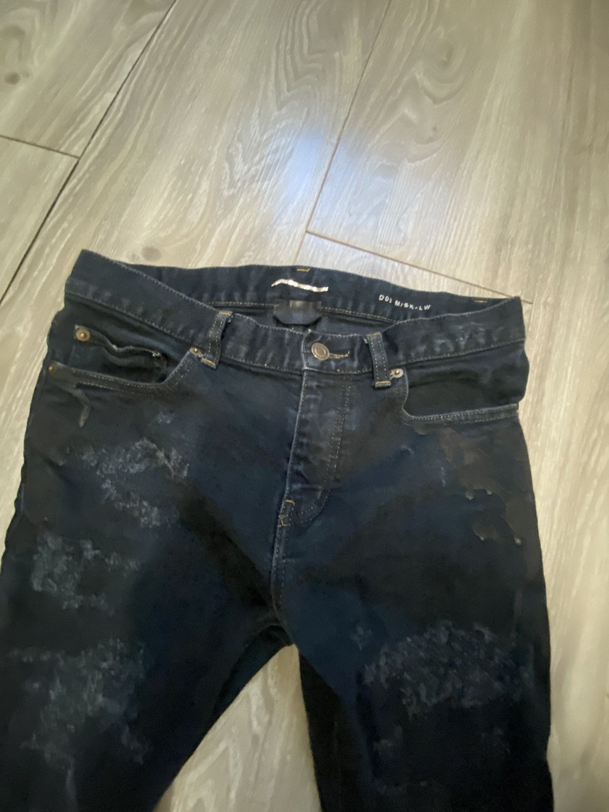 Saint Laurent Paris Saint Laurent Paris 2013 Scab Denim Size US 30 / EU 46 - 3 Thumbnail