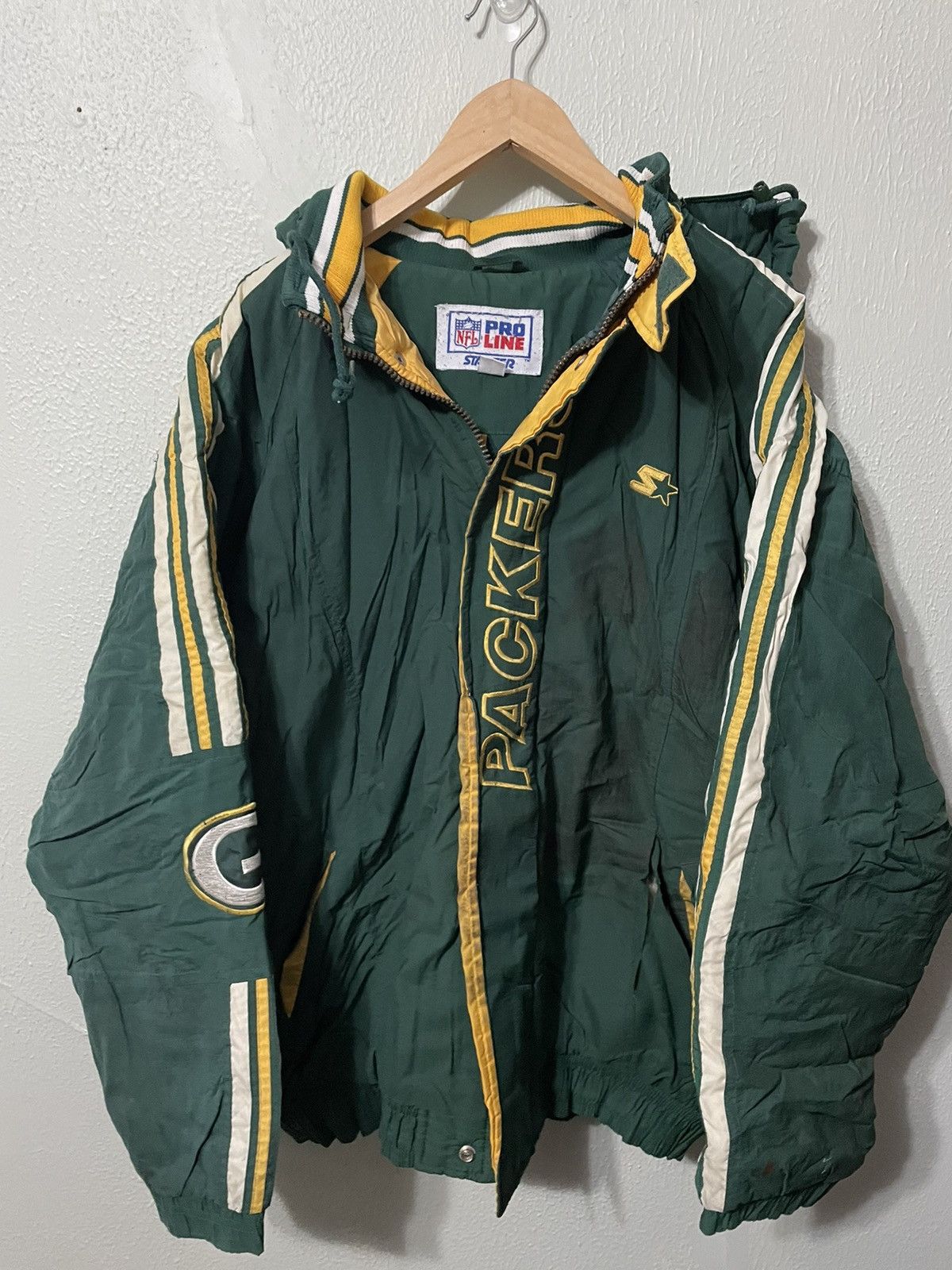 Vintage Vintage Starter Green Bay Packers Pro Line Jacket | Grailed