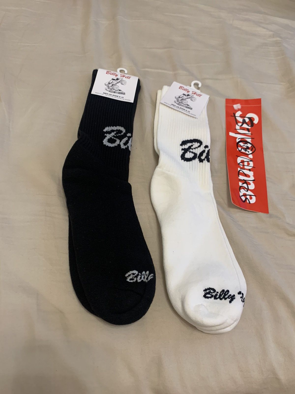 Billy Hill Billy Hill Logo Sock Two-Pack Size ONE SIZE - 1 Thumbnail