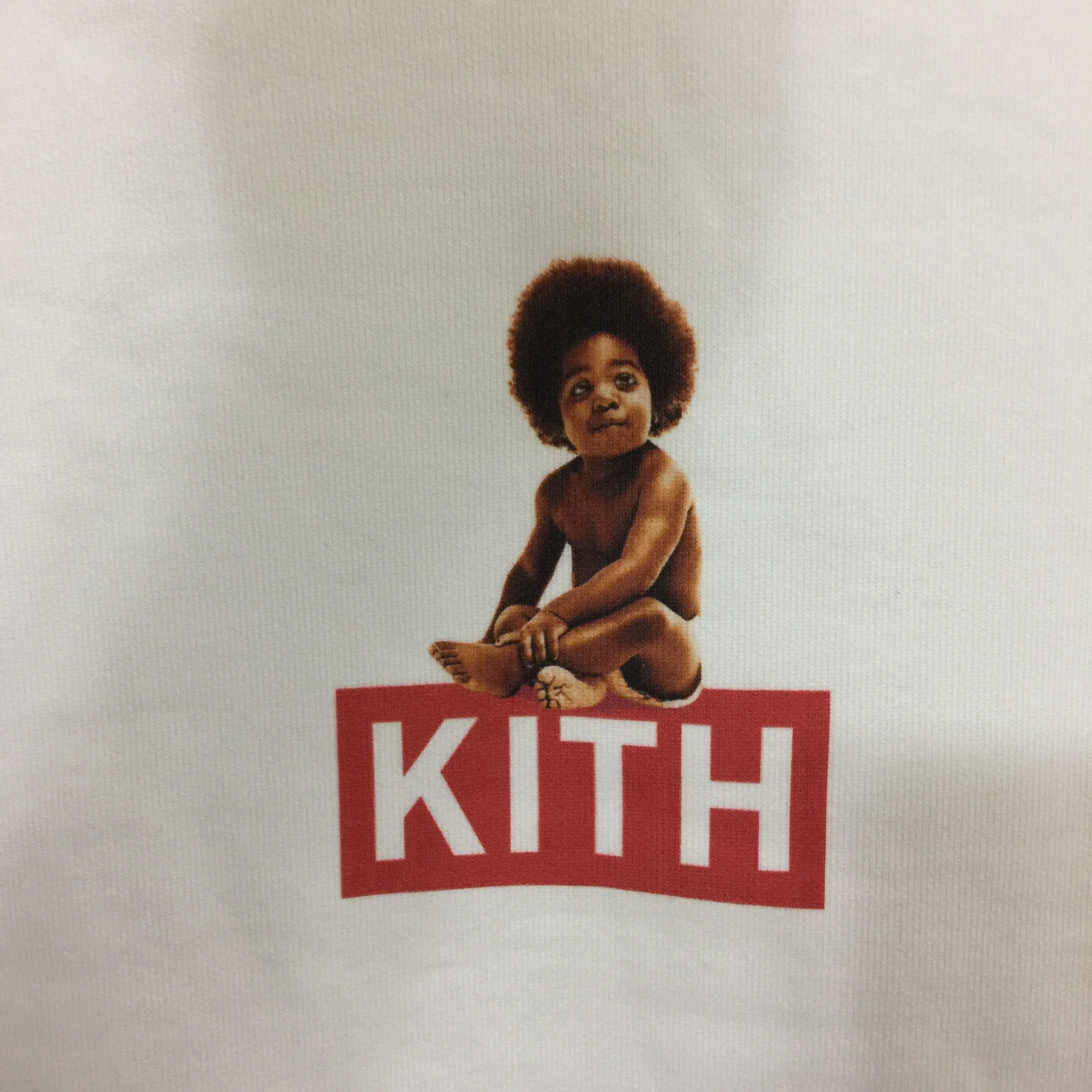 Rap Tees Kith x Biggie Classic Logo Hoodie White Size US S / EU 44-46 / 1 - 3 Thumbnail