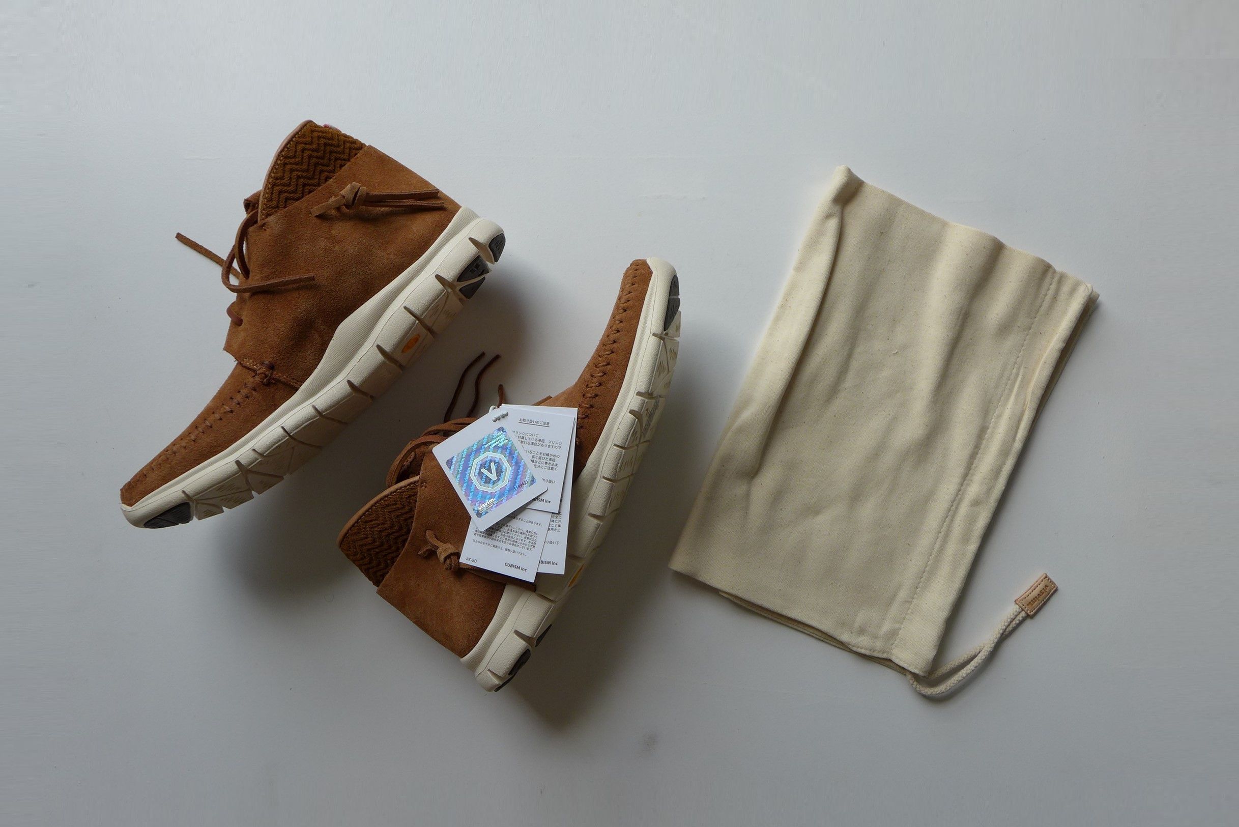 Visvim Ute Moc Trainer Hi-Folk - Brown Suede