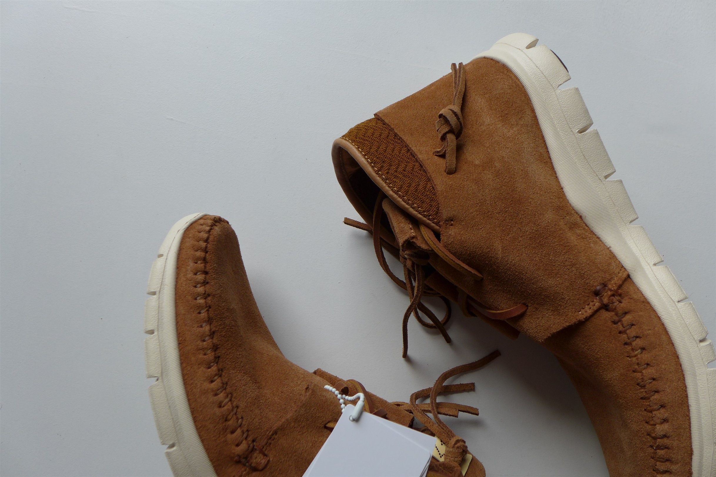 Visvim Visvim Ute Moc Trainer Hi-Folk - Brown Suede Size US 9 / EU 42 - 3 Thumbnail