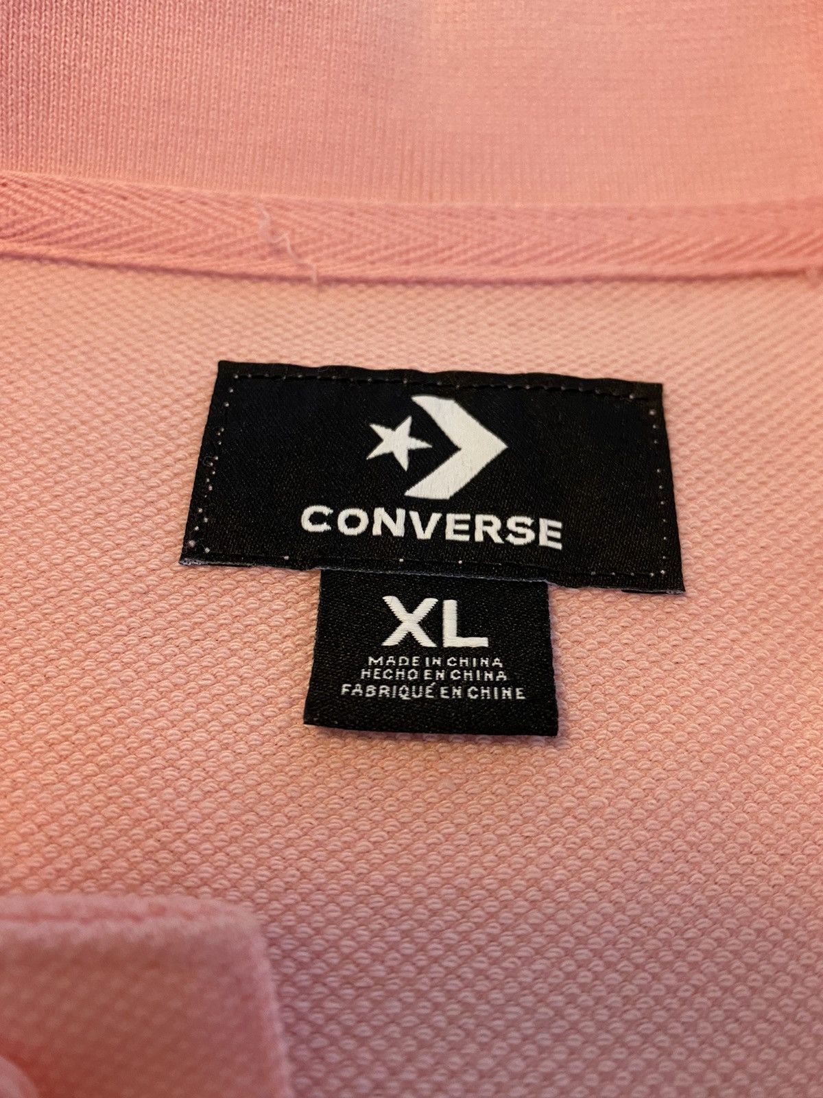 Golf Wang x Converse 2018 pink & orange polo - XL