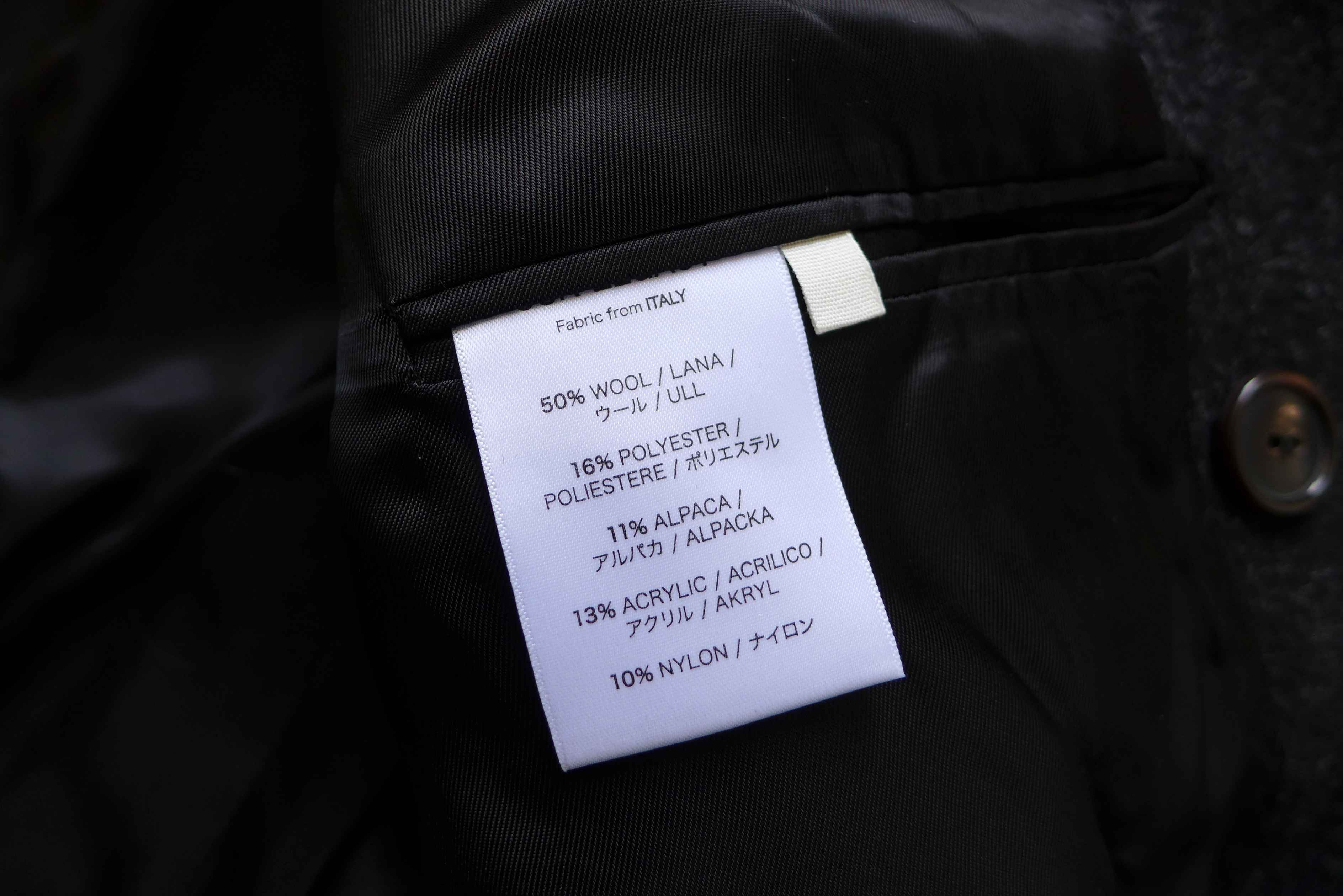 Our Legacy Our Legacy Double Breasted Overcoat - Dark Grey Wool Size US L / EU 52-54 / 3 - 7 Thumbnail