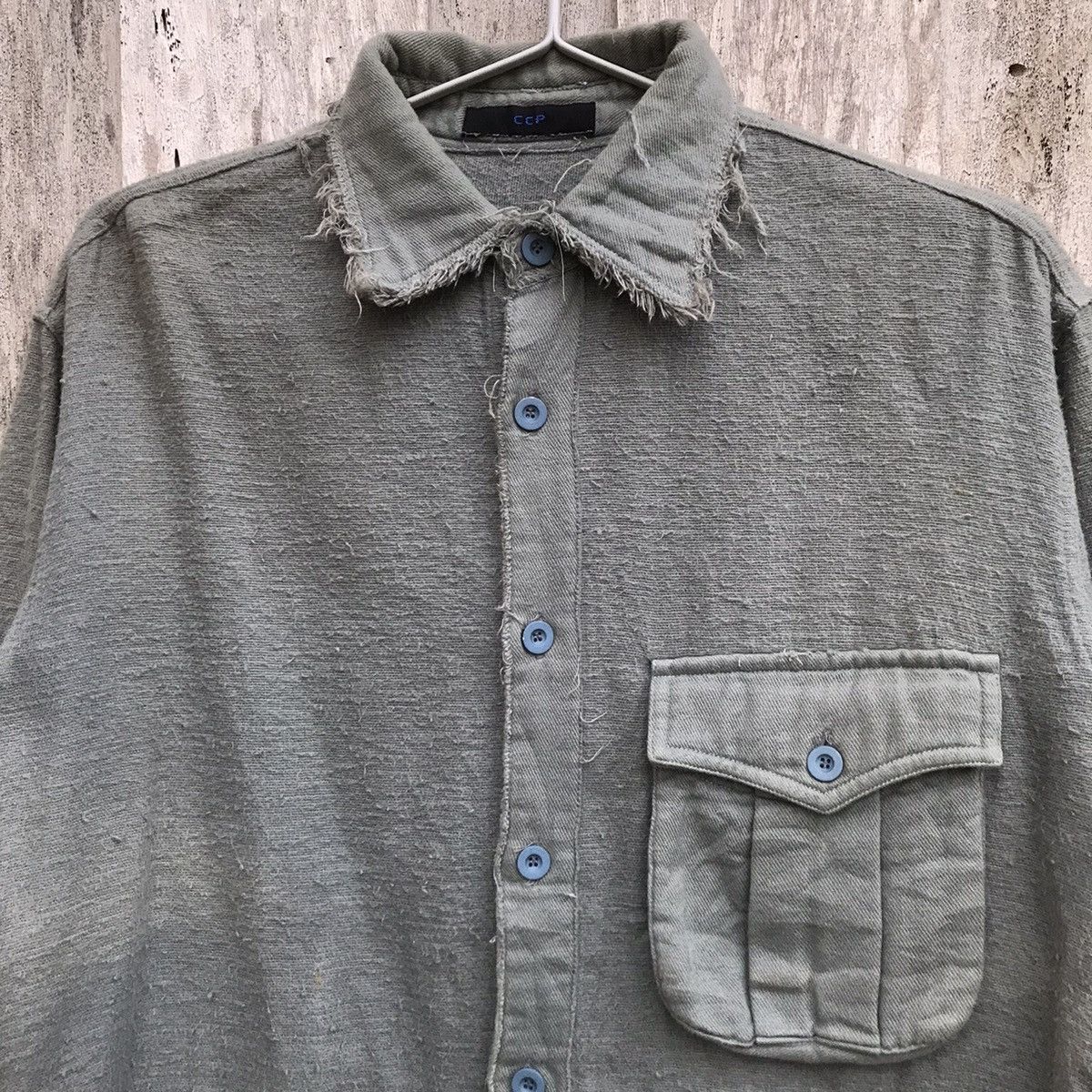 CCP (Crazy Character Print) Childhood Calm & Punk CCP Frayed Shirt Size US M / EU 48-50 / 2 - 2 Thumbnail