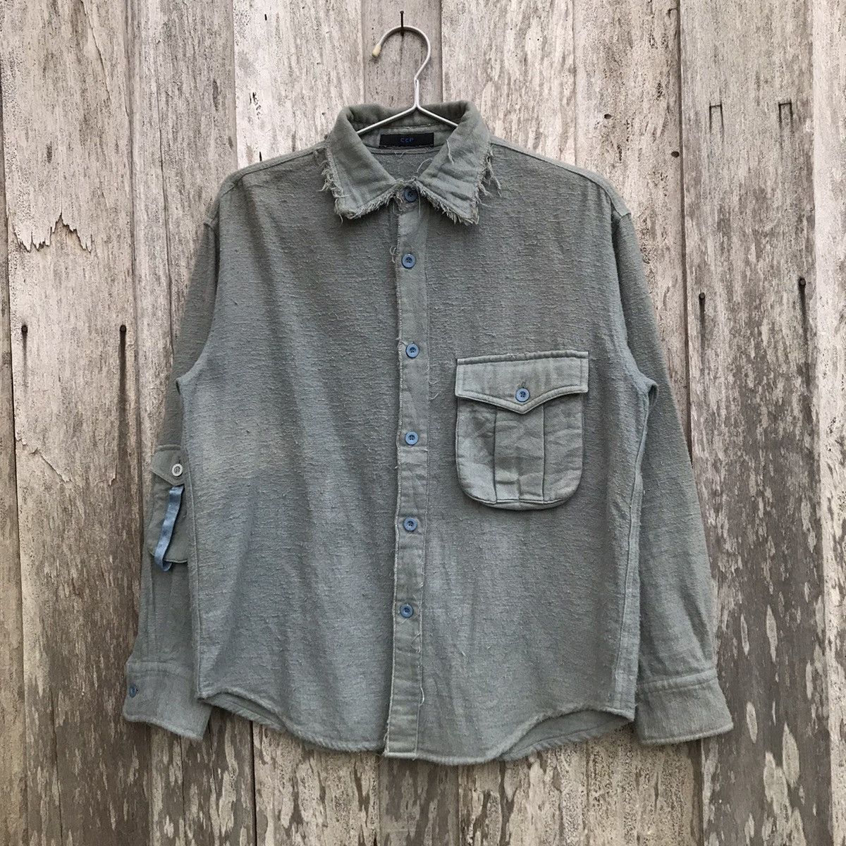CCP (Crazy Character Print) Childhood Calm & Punk CCP Frayed Shirt Size US M / EU 48-50 / 2 - 1 Thumbnail