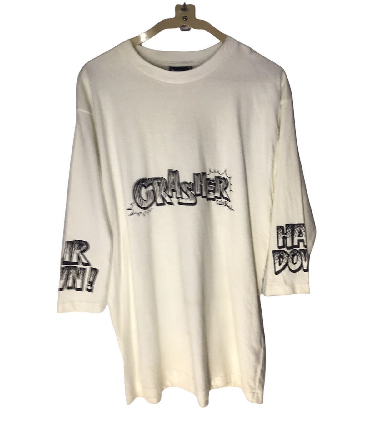 Japanese Brand Grasher Tom quarter sleeve tee by dack dive Size US L / EU 52-54 / 3 - 1 Thumbnail