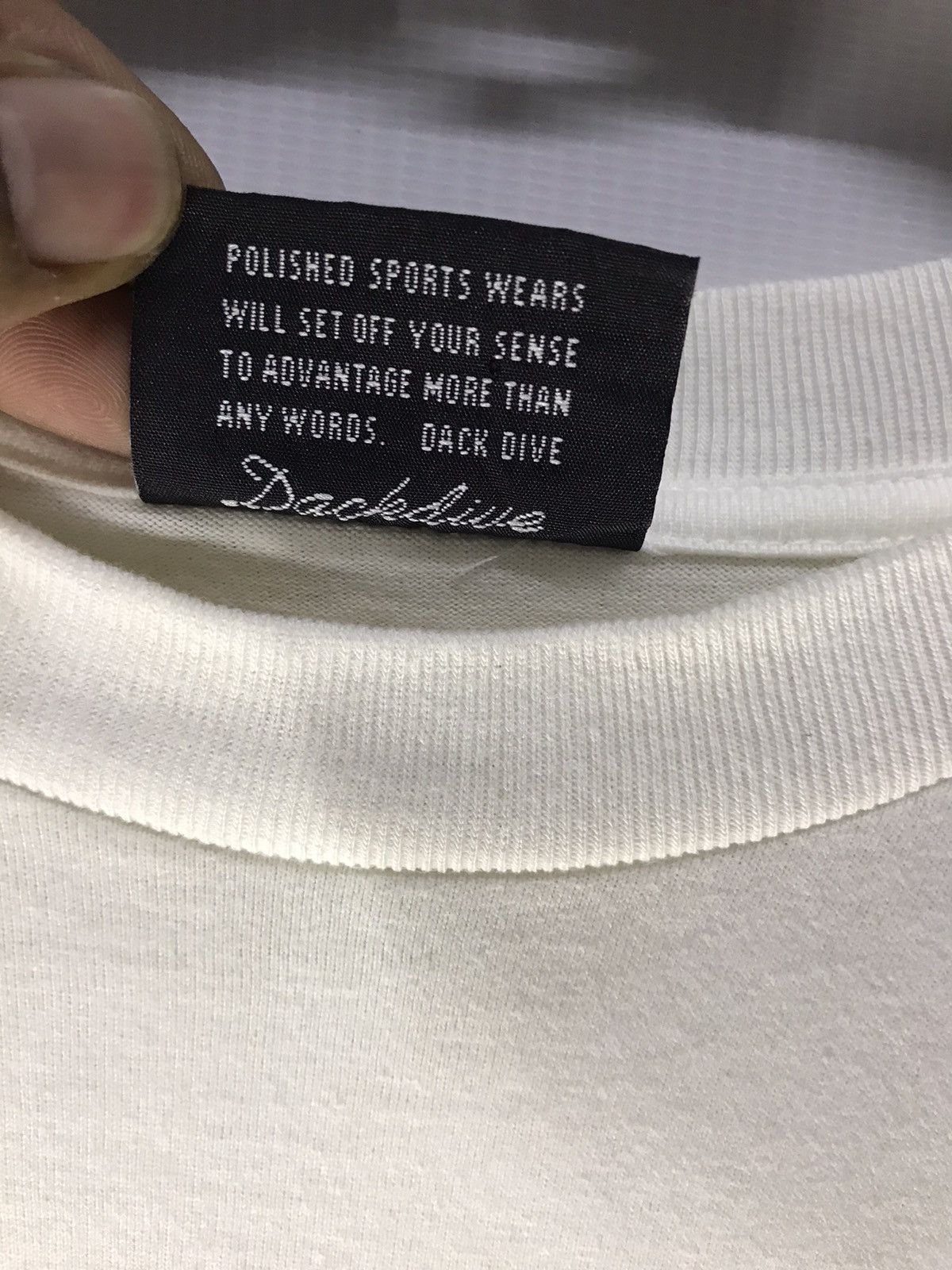 Japanese Brand Grasher Tom quarter sleeve tee by dack dive Size US L / EU 52-54 / 3 - 7 Thumbnail