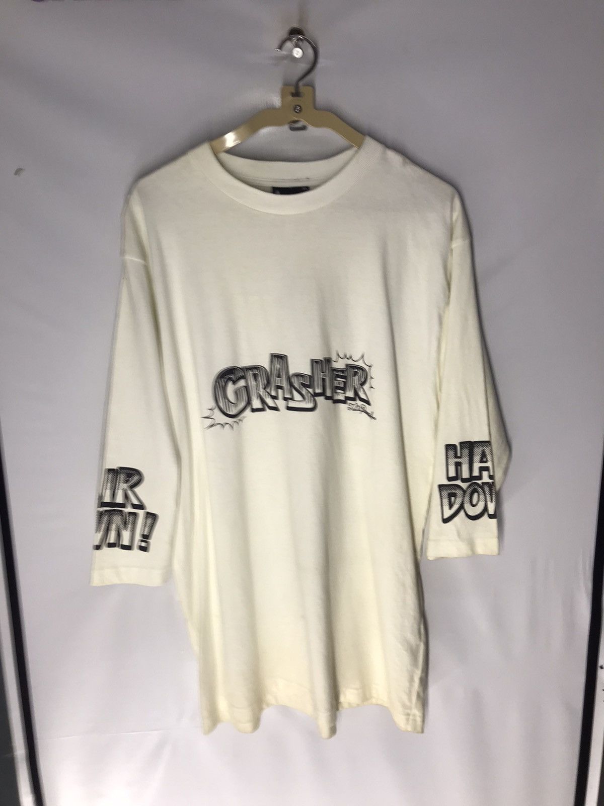 Japanese Brand Grasher Tom quarter sleeve tee by dack dive Size US L / EU 52-54 / 3 - 8 Thumbnail