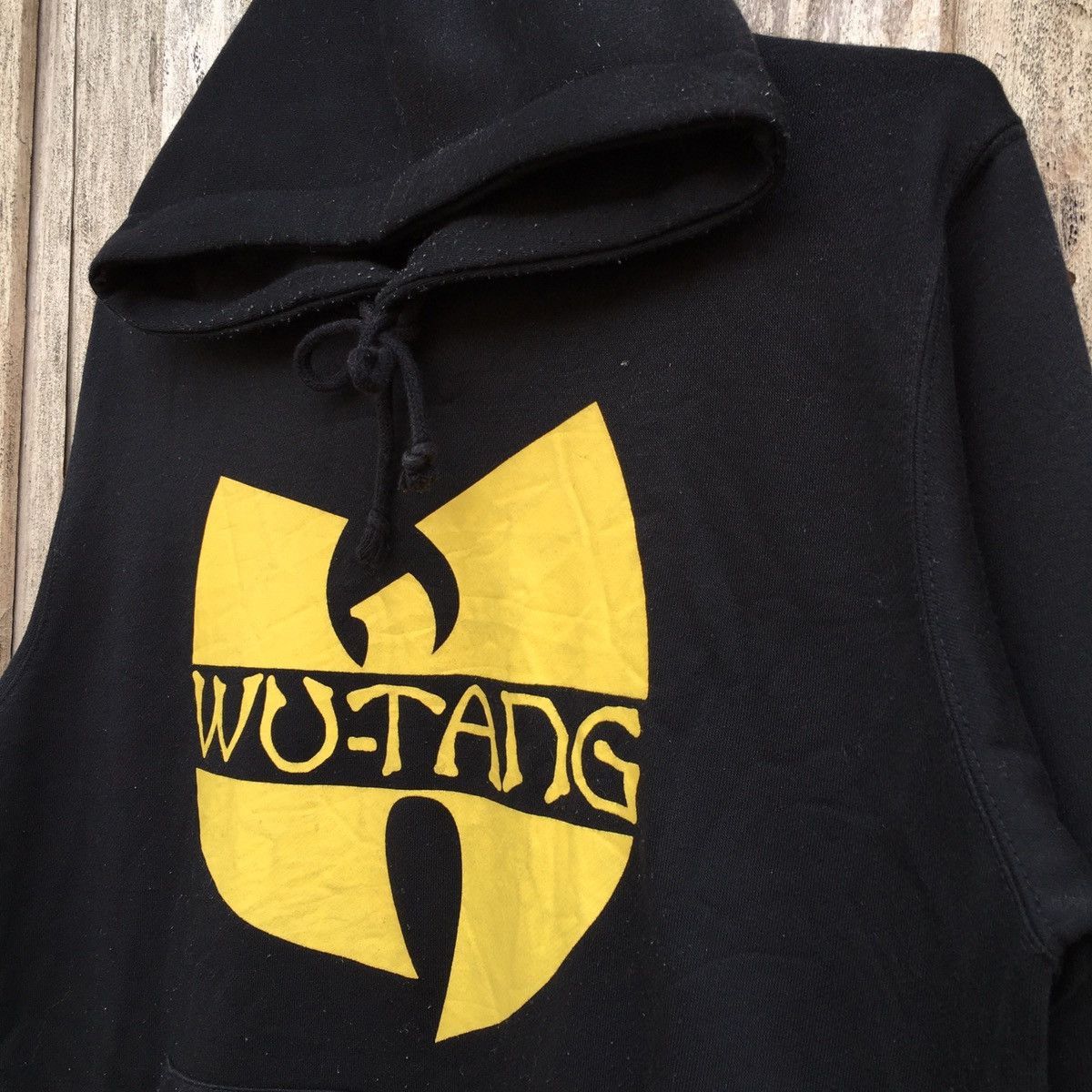 Rap Tees × Vintage × Wu-Tang Clan Vintage Wu Tang Hoodie Big Logo Size US M / EU 48-50 / 2 - 3 Thumbnail