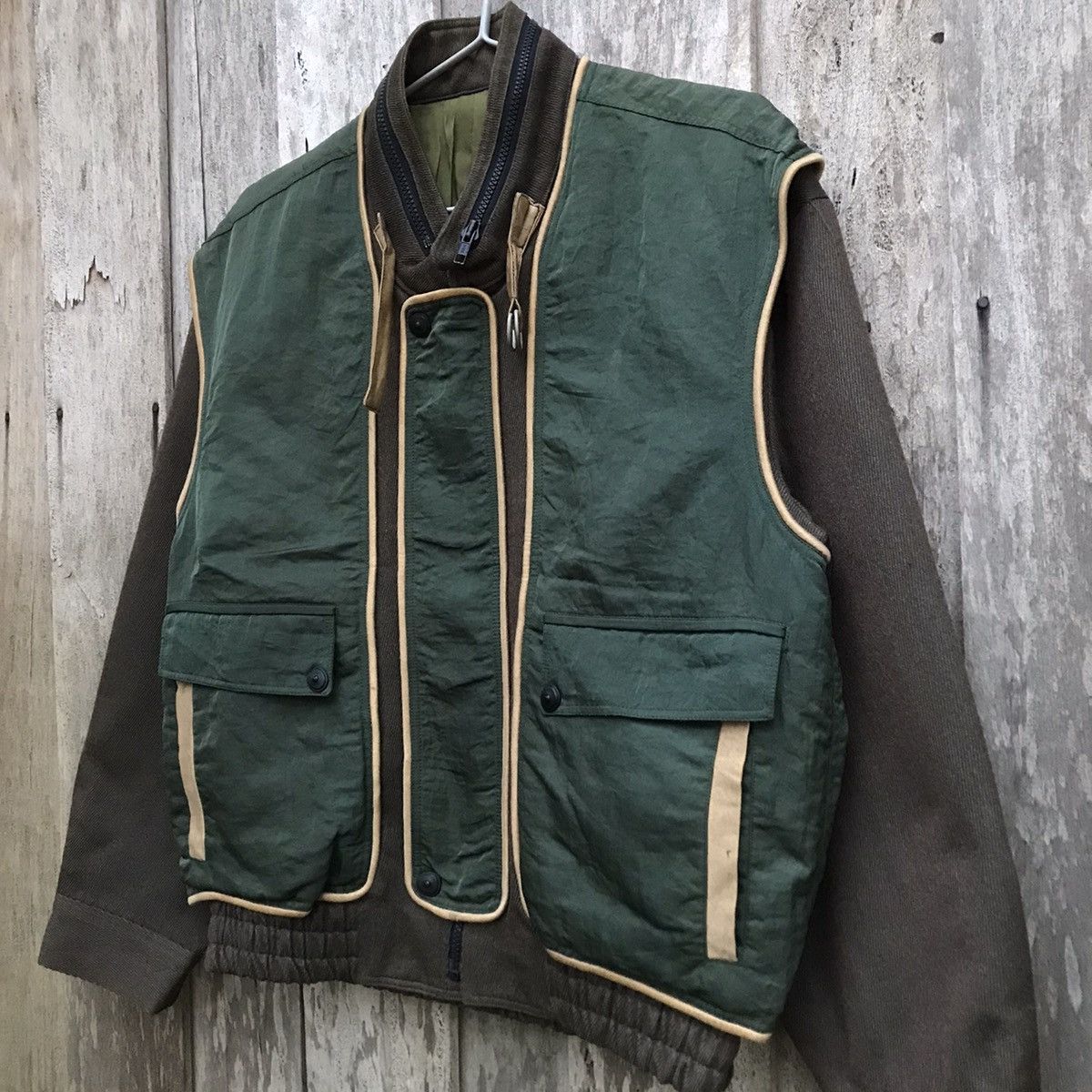 Vintage Vintage San Dieger Olive Green Workwear Jacket Size US M / EU 48-50 / 2 - 3 Thumbnail