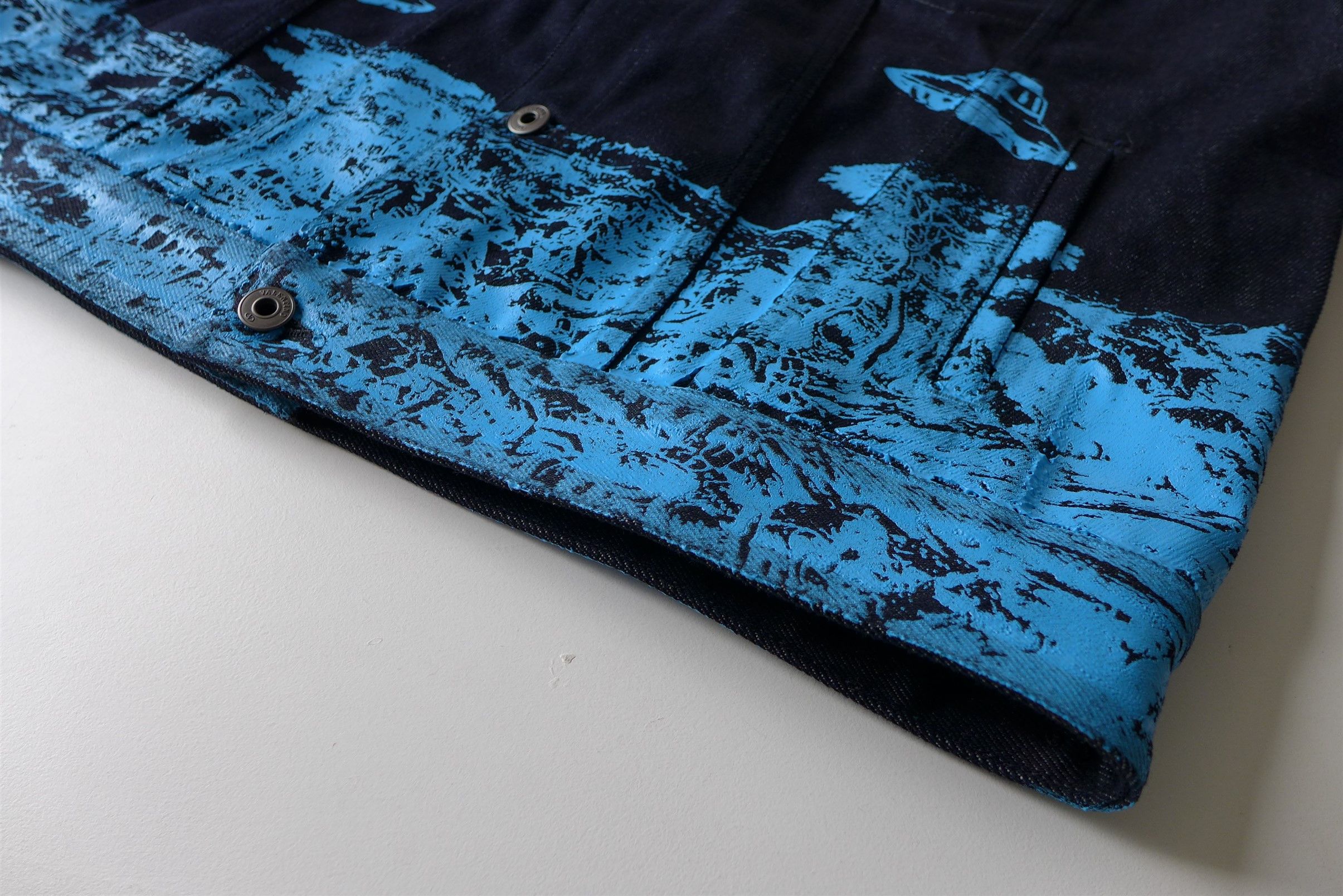 Undercover × Valentino Valentino x Undercover Time Traveller Denim Jacket Size US S / EU 44-46 / 1 - 6 Thumbnail