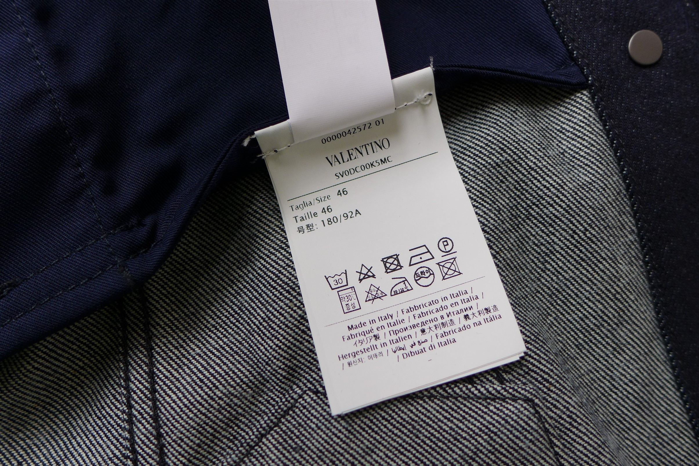 Undercover × Valentino Valentino x Undercover Time Traveller Denim Jacket Size US S / EU 44-46 / 1 - 16 Thumbnail