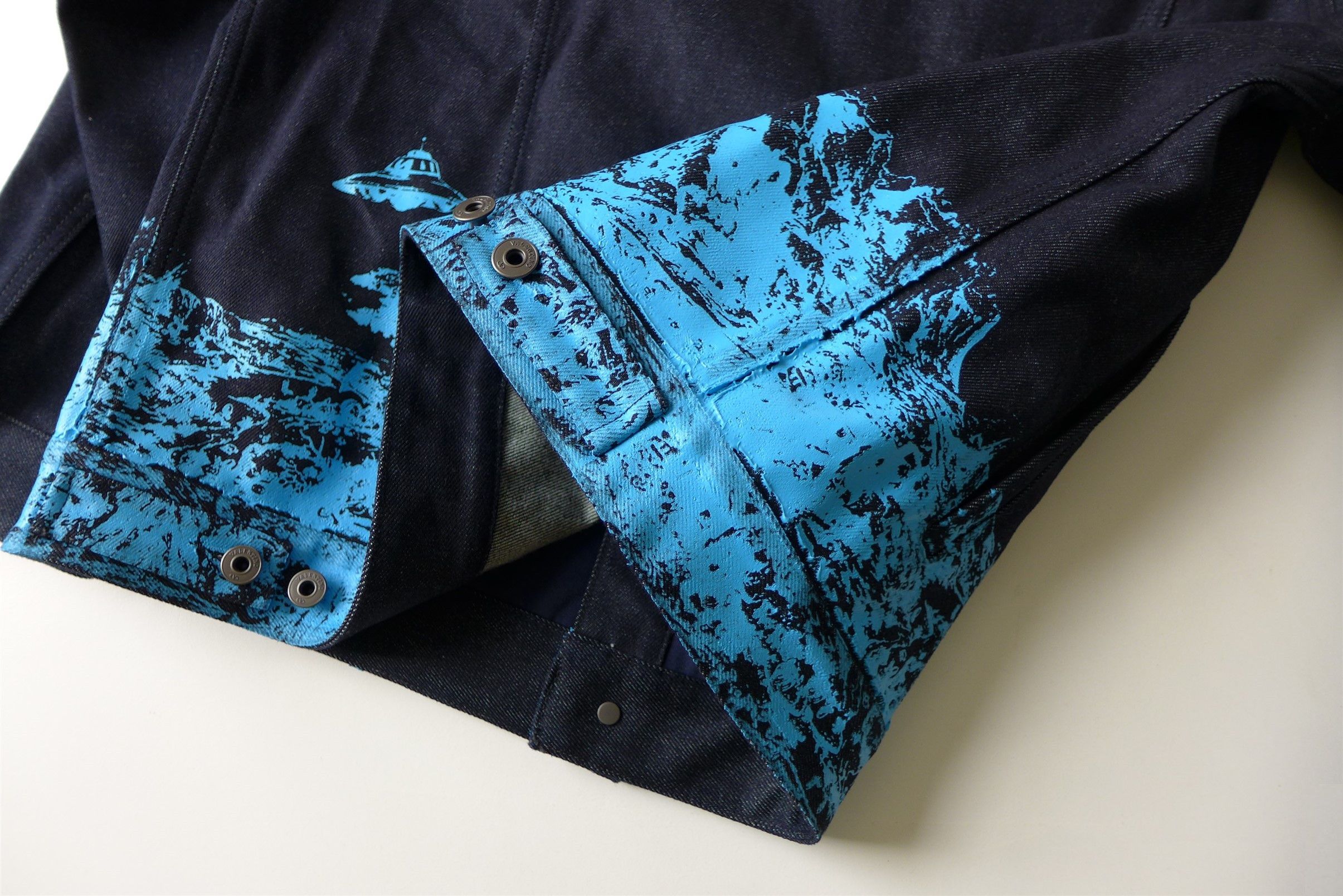 Undercover × Valentino Valentino x Undercover Time Traveller Denim Jacket Size US S / EU 44-46 / 1 - 11 Thumbnail