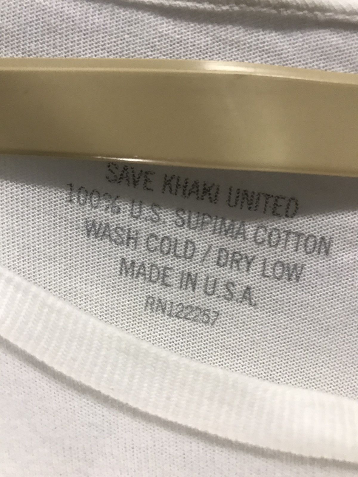 Save Khaki United Save khaki United tee Size US M / EU 48-50 / 2 - 3 Thumbnail