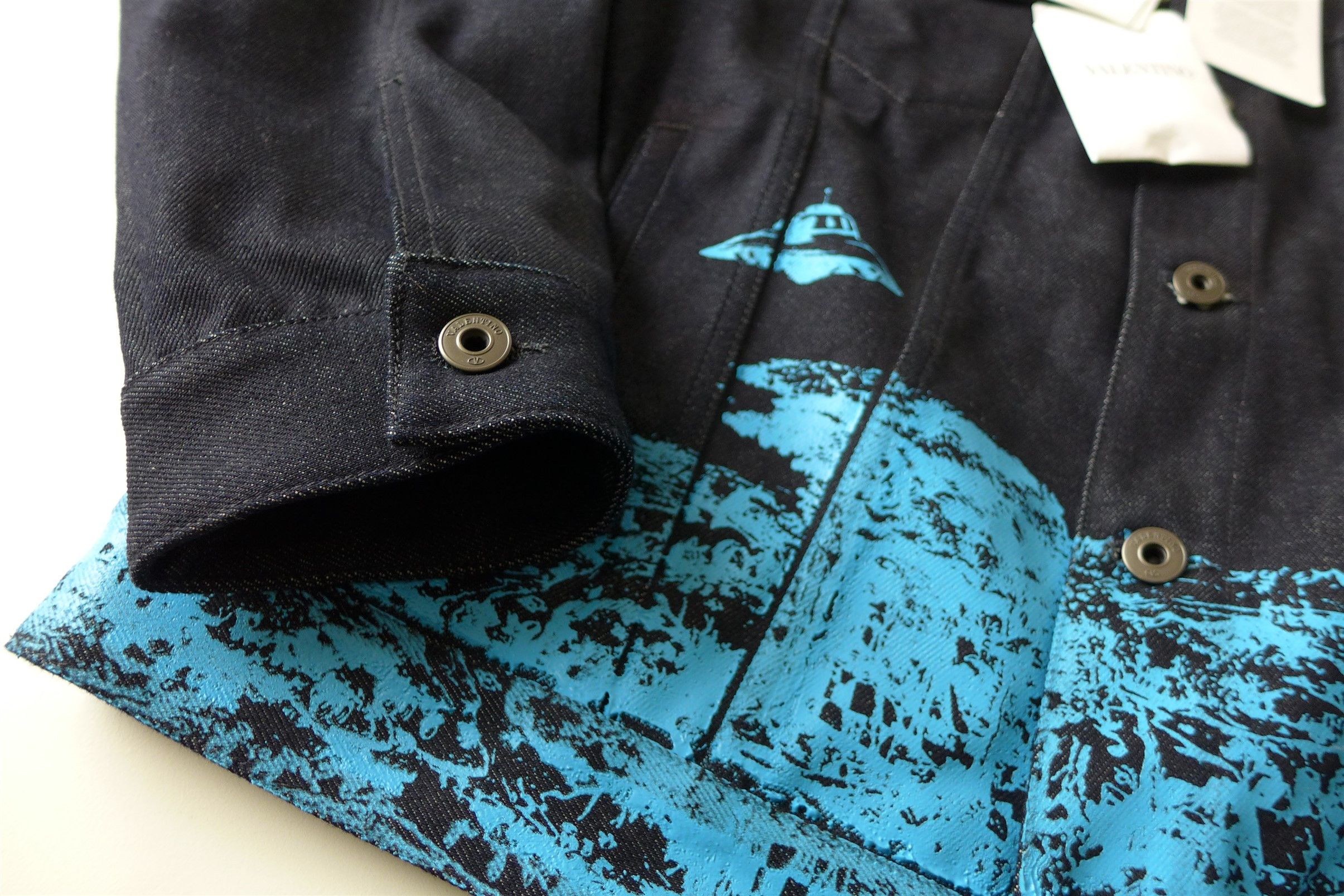 Undercover × Valentino Valentino x Undercover Time Traveller Denim Jacket Size US L / EU 52-54 / 3 - 7 Thumbnail
