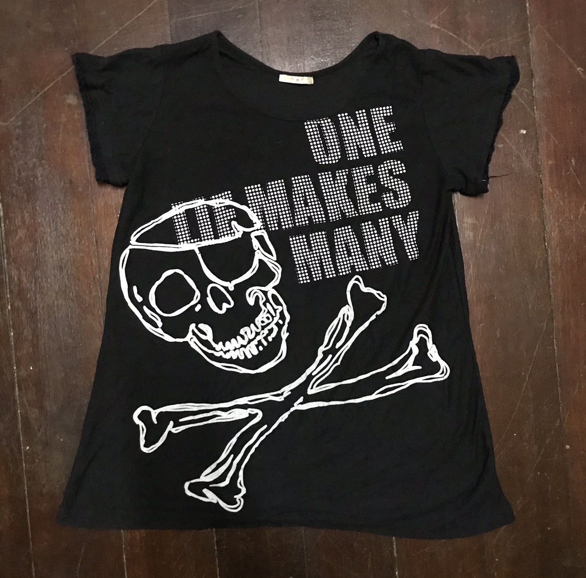 Japanese Brand Skull art one lie makes many by sucure pomme for woman Size L / US 10 / IT 46 - 6 Thumbnail