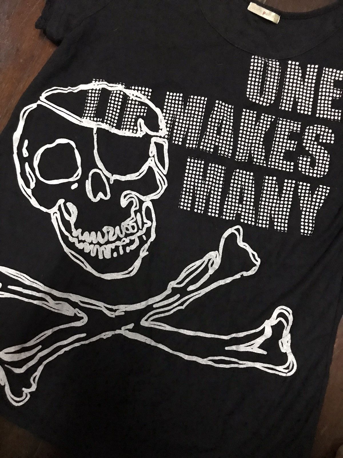 Japanese Brand Skull art one lie makes many by sucure pomme for woman Size L / US 10 / IT 46 - 5 Thumbnail