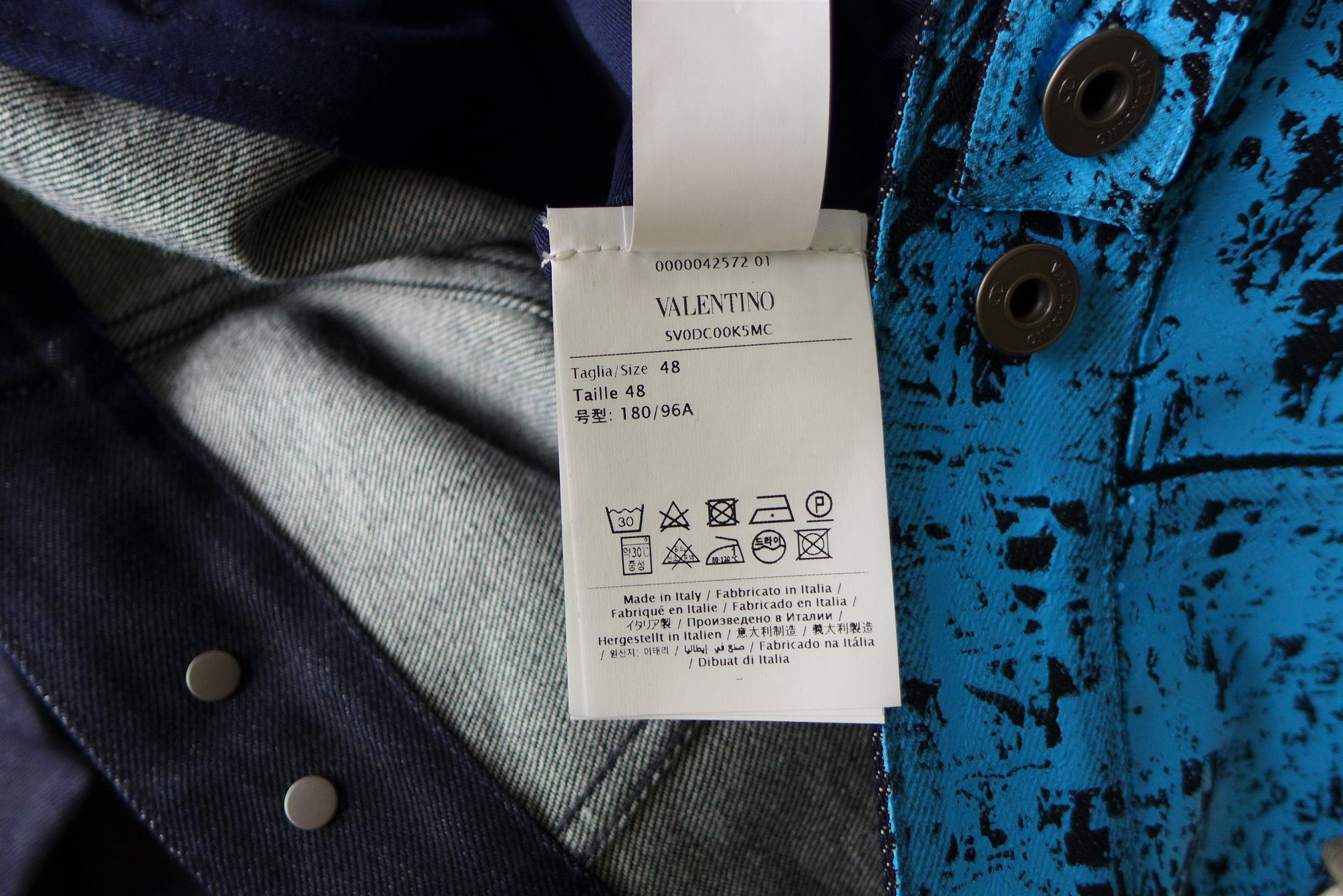 Undercover × Valentino Valentino x Undercover Time Traveller Denim Jacket Size US M / EU 48-50 / 2 - 16 Thumbnail