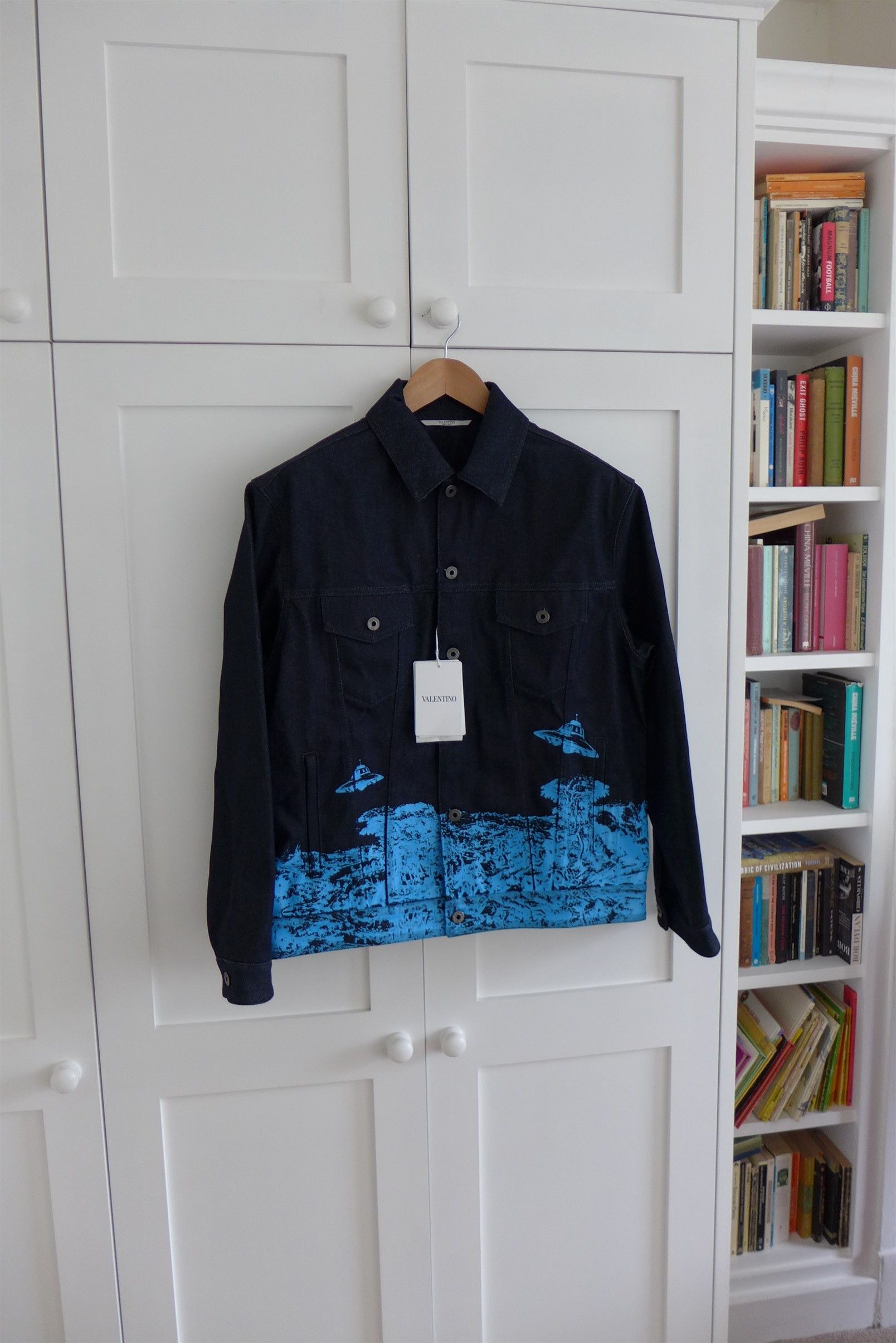 Undercover × Valentino Valentino x Undercover Time Traveller Denim Jacket Size US M / EU 48-50 / 2 - 1 Thumbnail