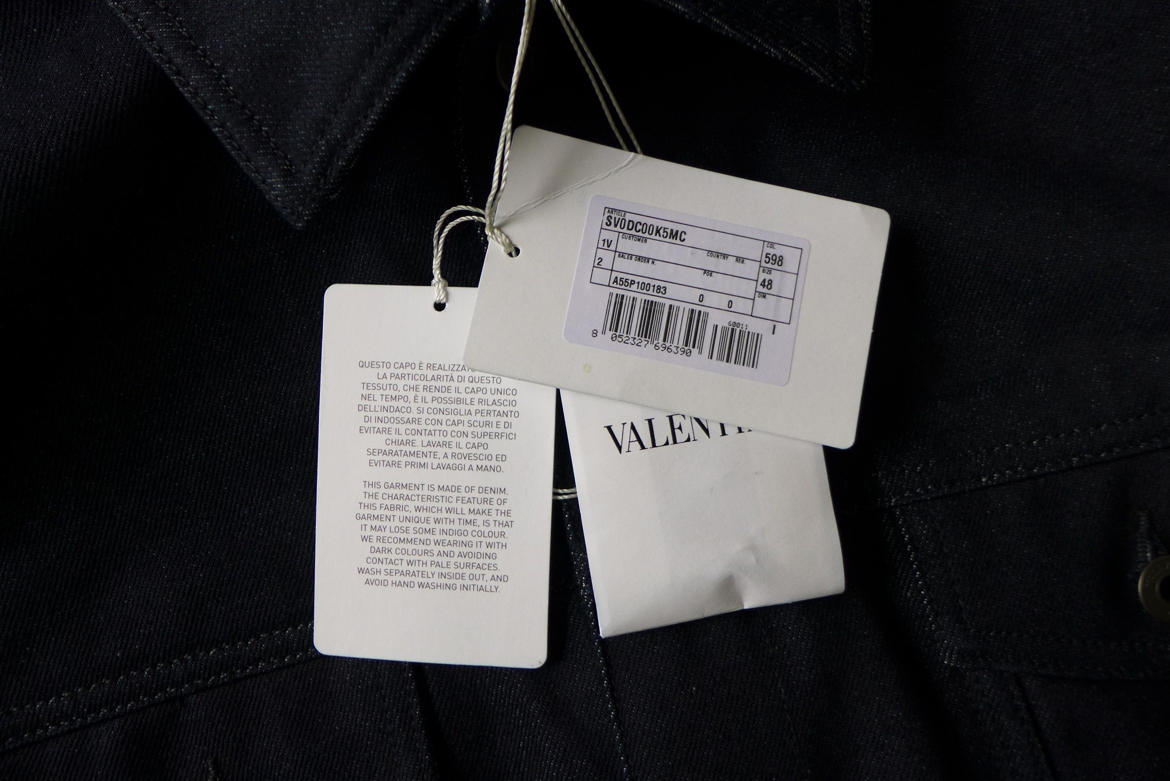 Undercover × Valentino Valentino x Undercover Time Traveller Denim Jacket Size US M / EU 48-50 / 2 - 15 Thumbnail