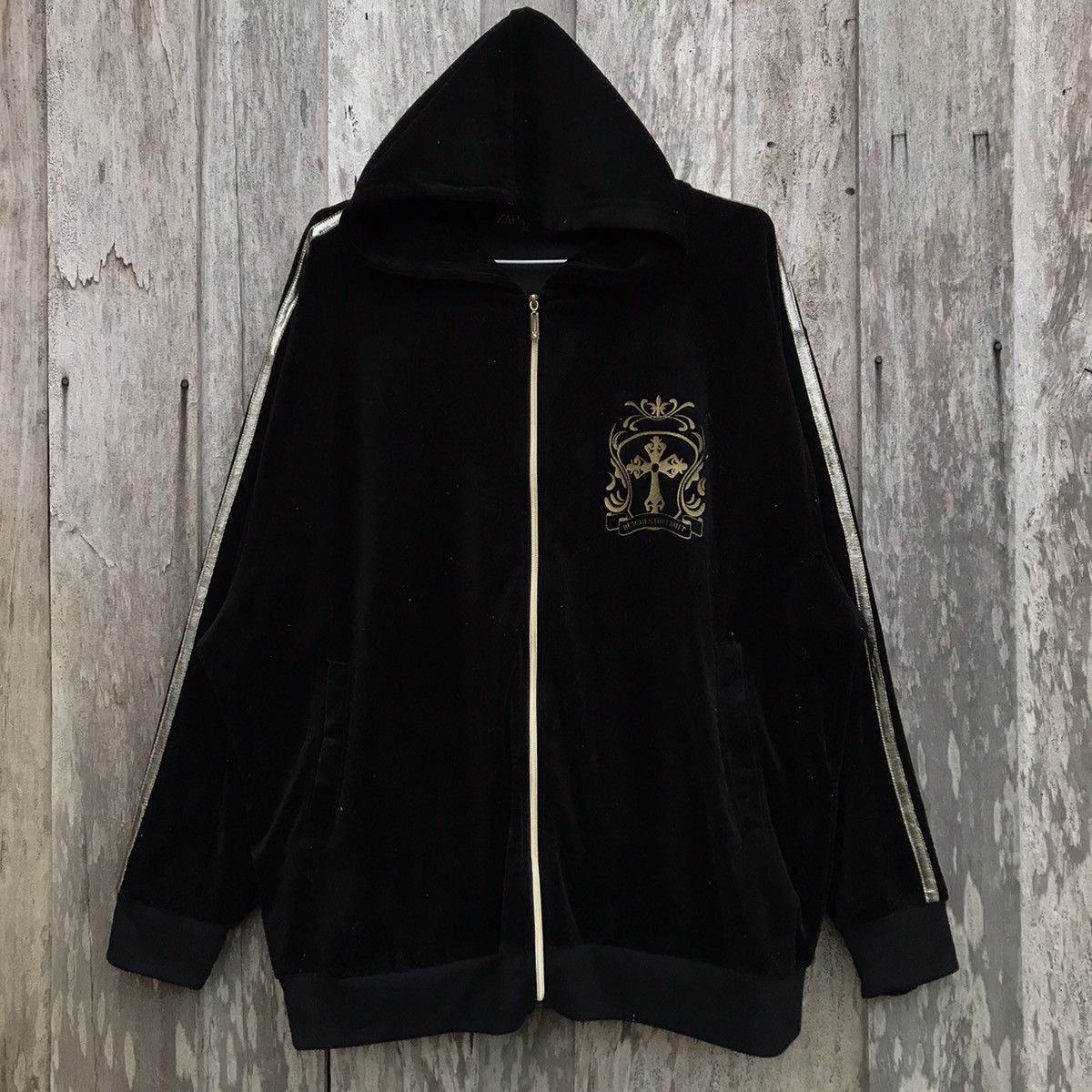 Japanese Brand × Vintage Speedway International Club Velvet Hoodie Big Logo Size US XXL / EU 58 / 5 - 9 Thumbnail
