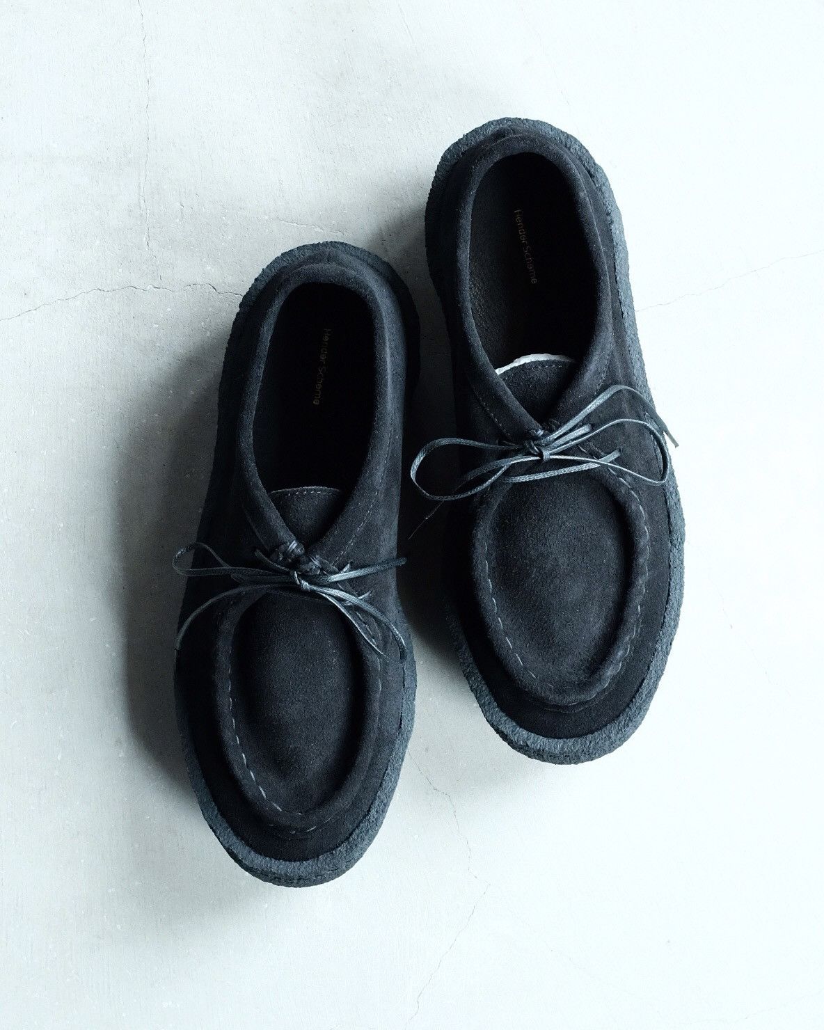 Hender Scheme Hender Scheme Tarte Shoes - Black Suede | Grailed