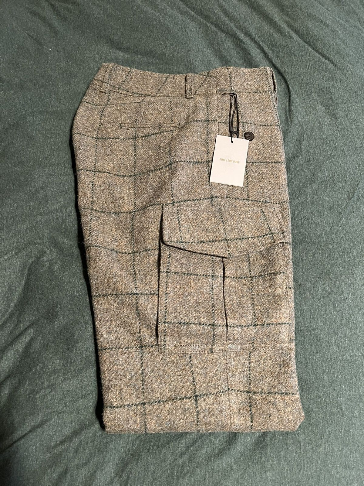 Aime Leon Dore Aimé Leon Dore Wool Cargo Trousers Size US 30 / EU 46 - 3 Thumbnail