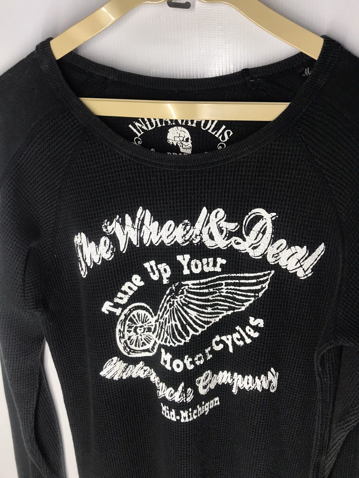 Indian Motorcycle Indiana polos motorcycle long sleeve shirt ladies cutting Size M / US 6-8 / IT 42-44 - 5 Thumbnail