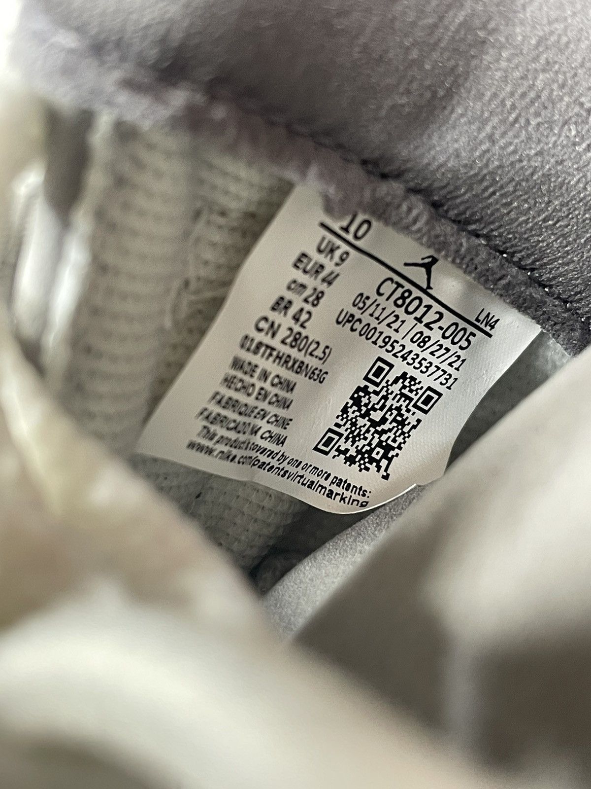 Jordan Brand Air Jordan 11 Retro Og cool grey 11 Nike Size US 10 / EU 43 - 6 Thumbnail