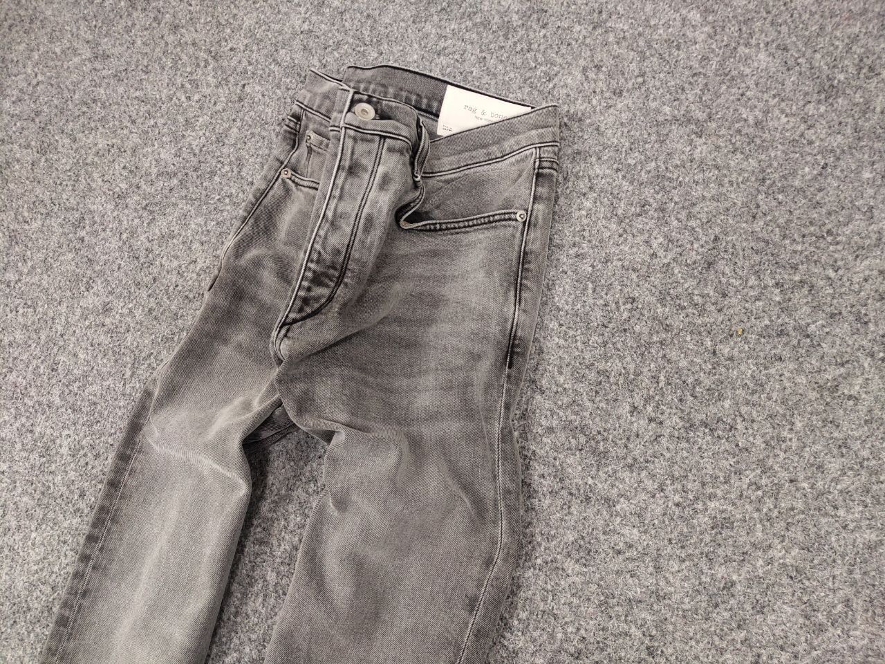 Rag & Bone Rag and Bone USA modele Gray Men's Fit 2 Slim Denim Jeans Size US 34 / EU 50 - 4 Thumbnail