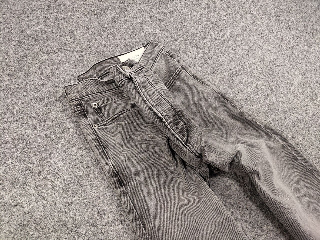 Rag & Bone Rag and Bone USA modele Gray Men's Fit 2 Slim Denim Jeans Size US 34 / EU 50 - 10 Thumbnail